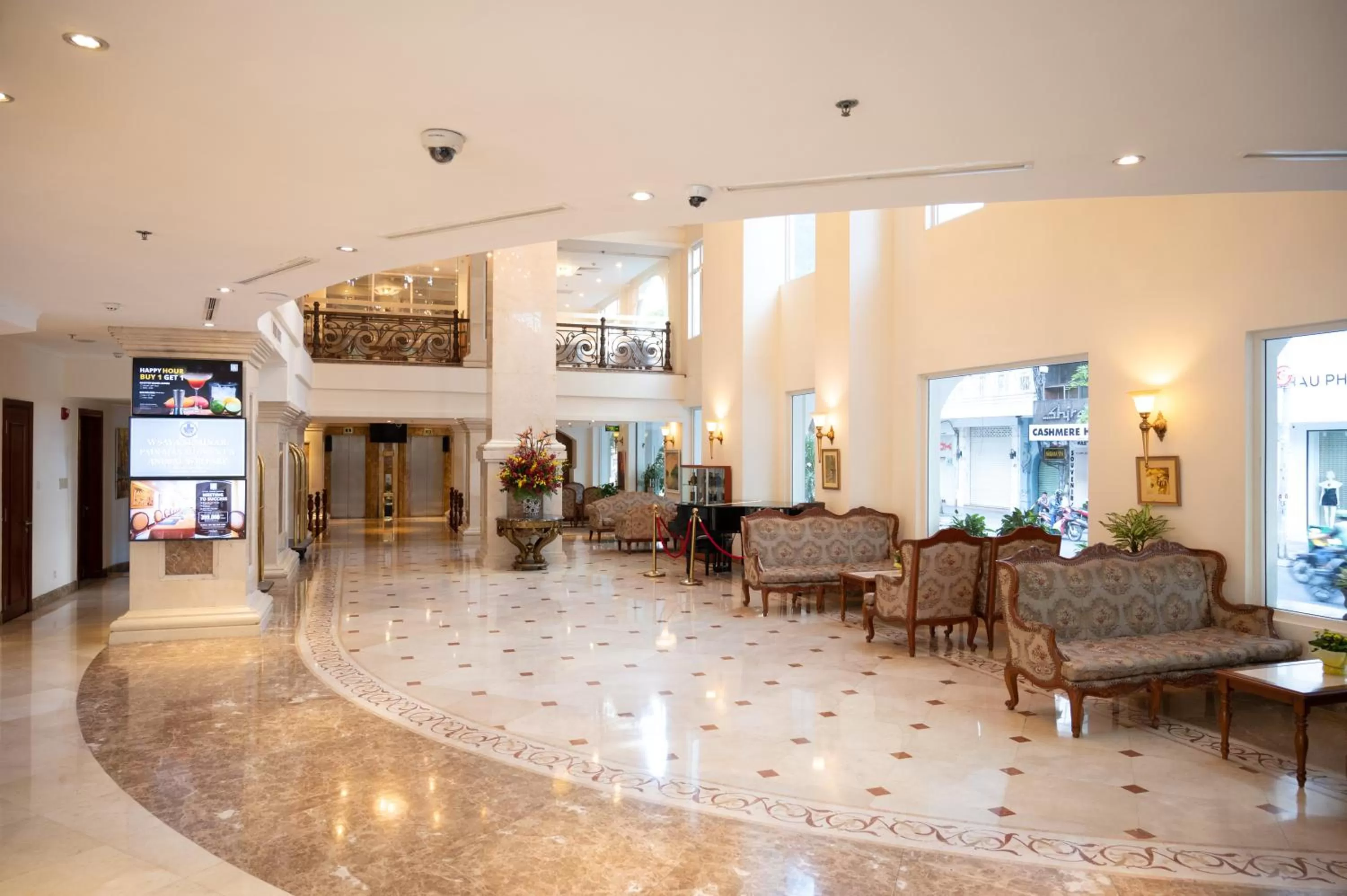 Lobby or reception in Hotel Grand Saigon