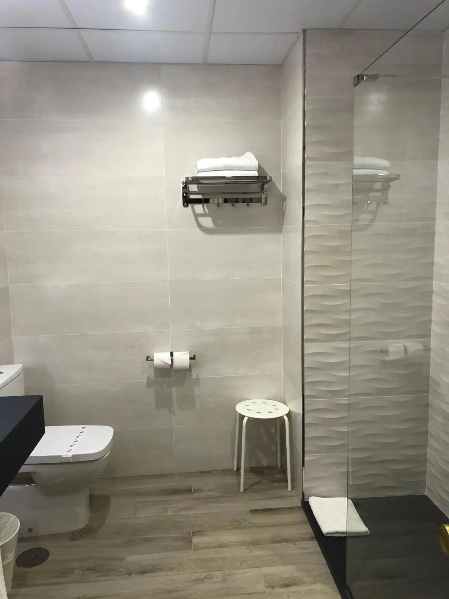 Shower in Hotel Marqués de Santillana