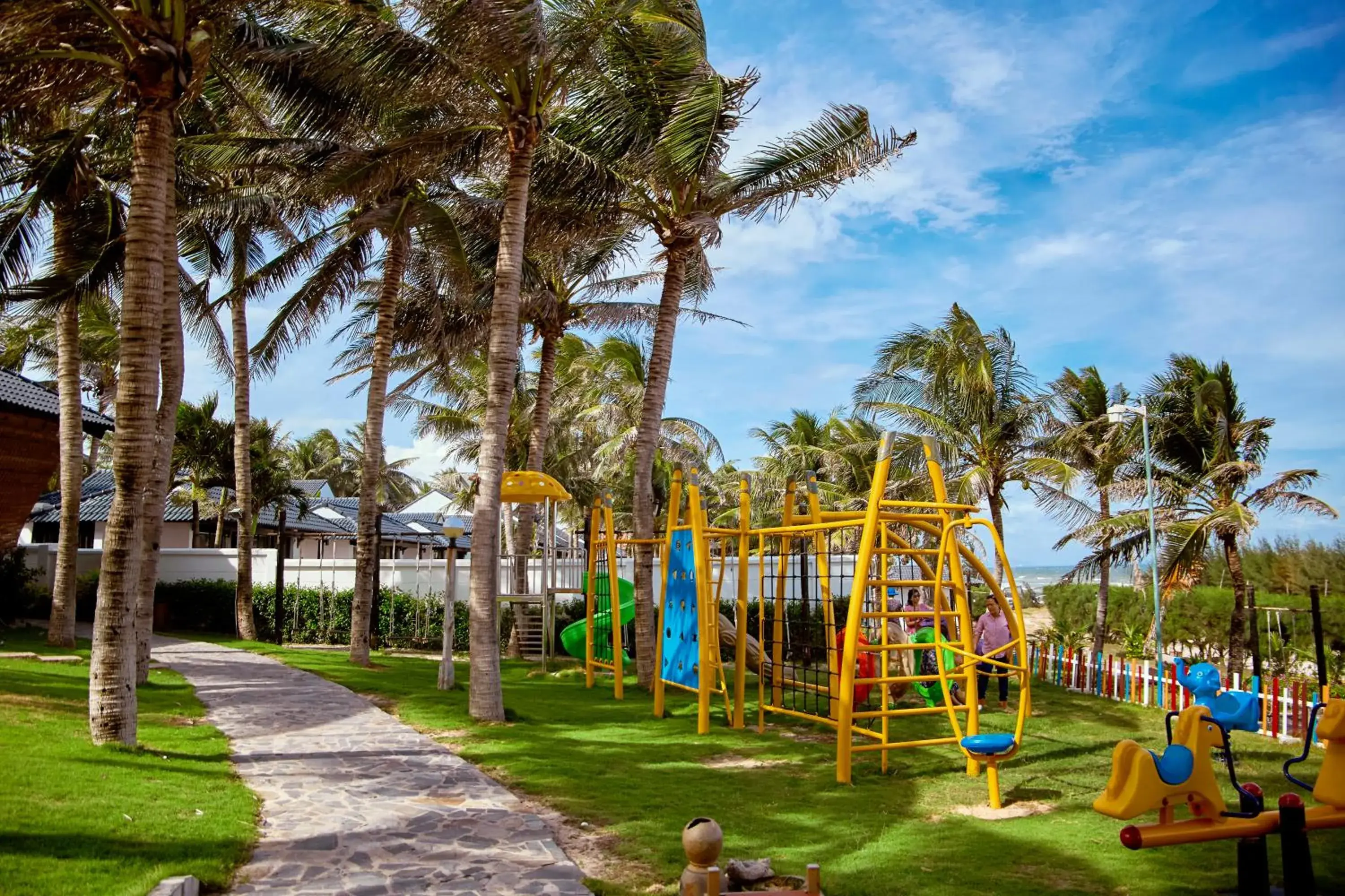 Children play ground, Children's Play Area in TTC Resort Ke Ga