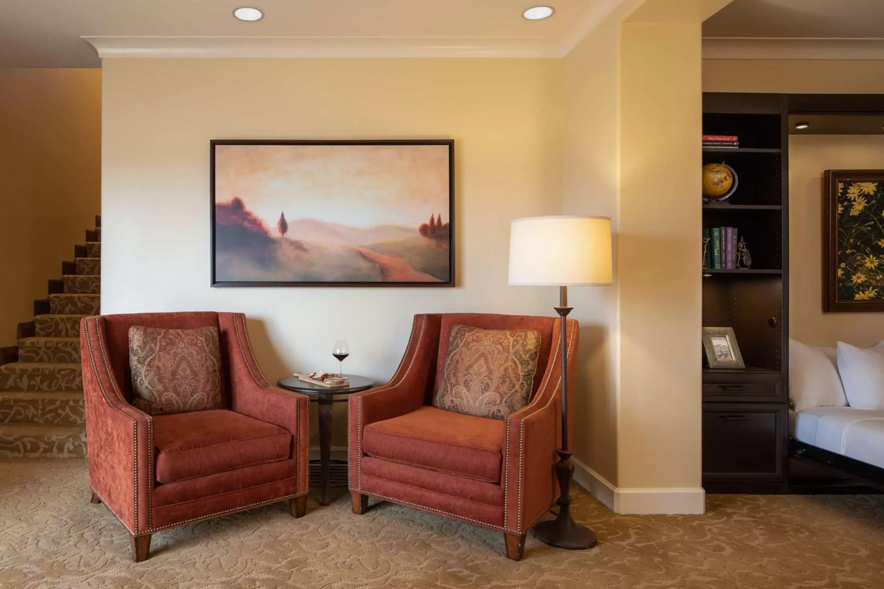 Living room, Seating Area in The Meritage Resort and Spa