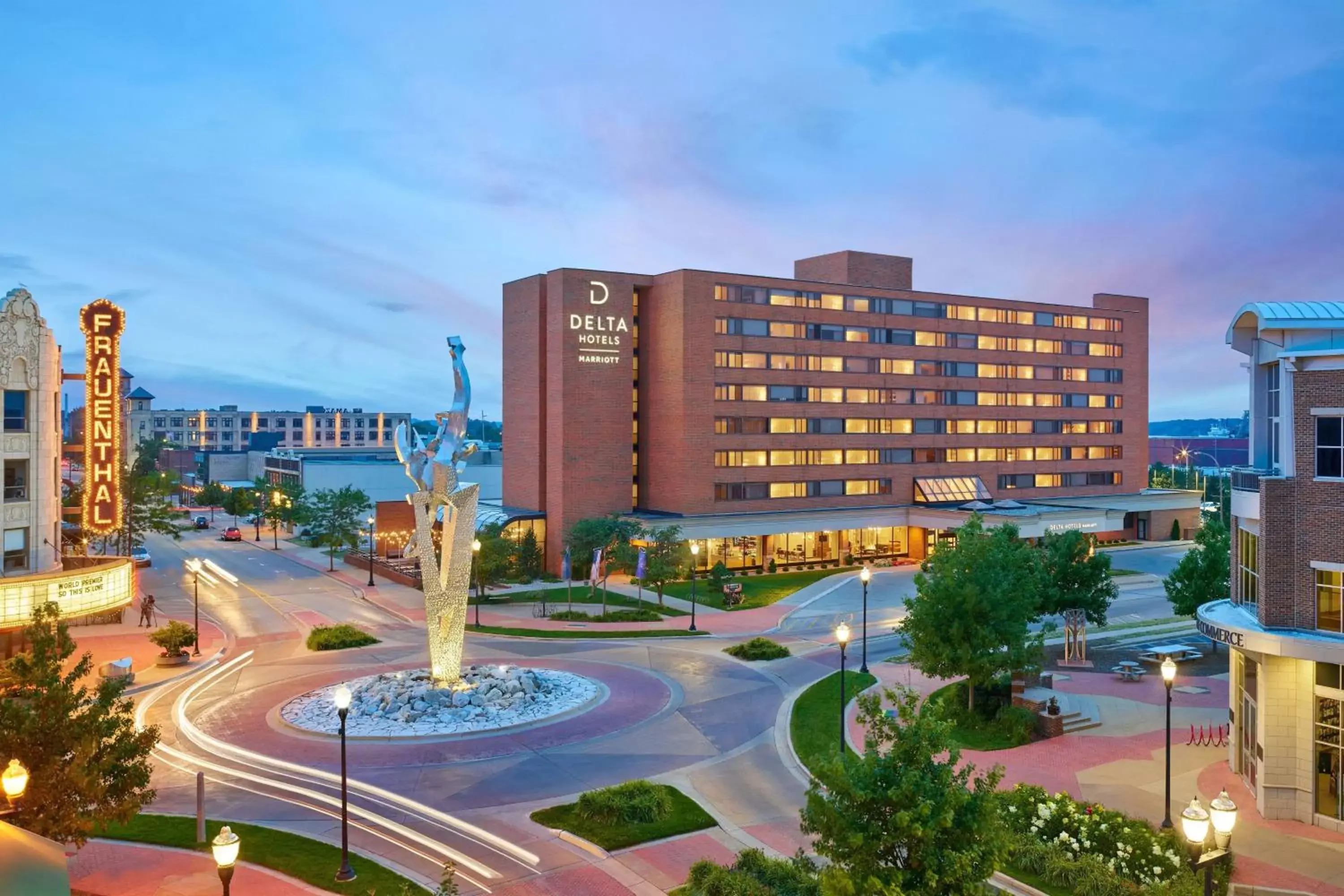 Property building in Delta Hotels by Marriott Muskegon Convention Center