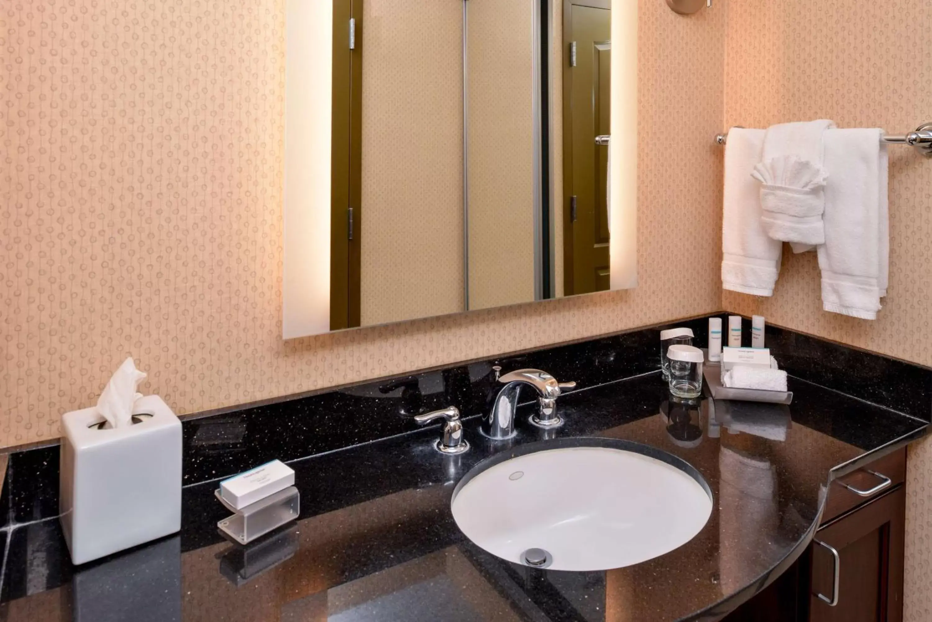 Bathroom in Homewood Suites by Hilton Fresno