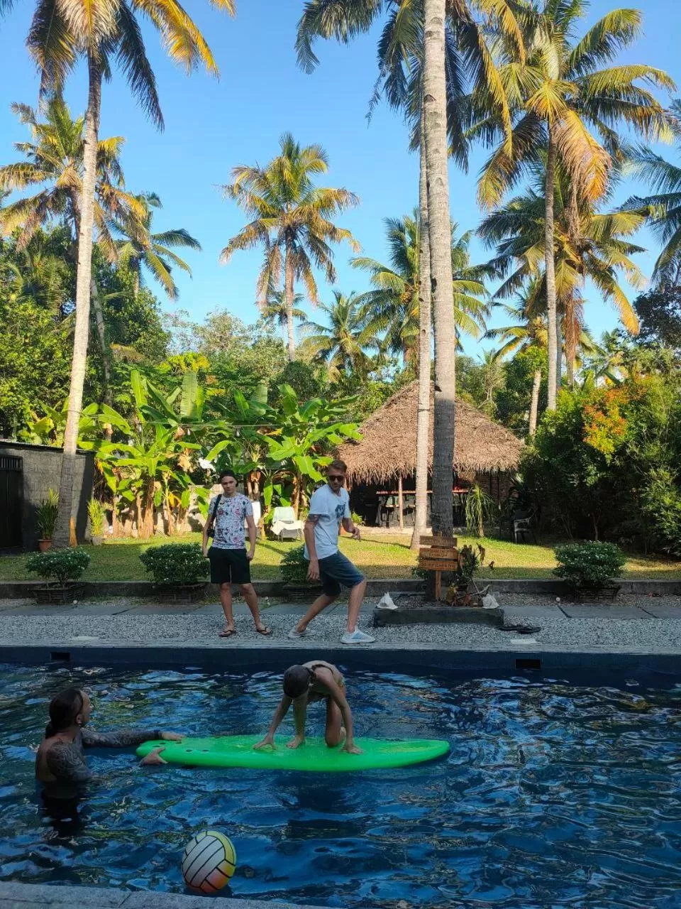 Swimming Pool in Satta Beach Residence