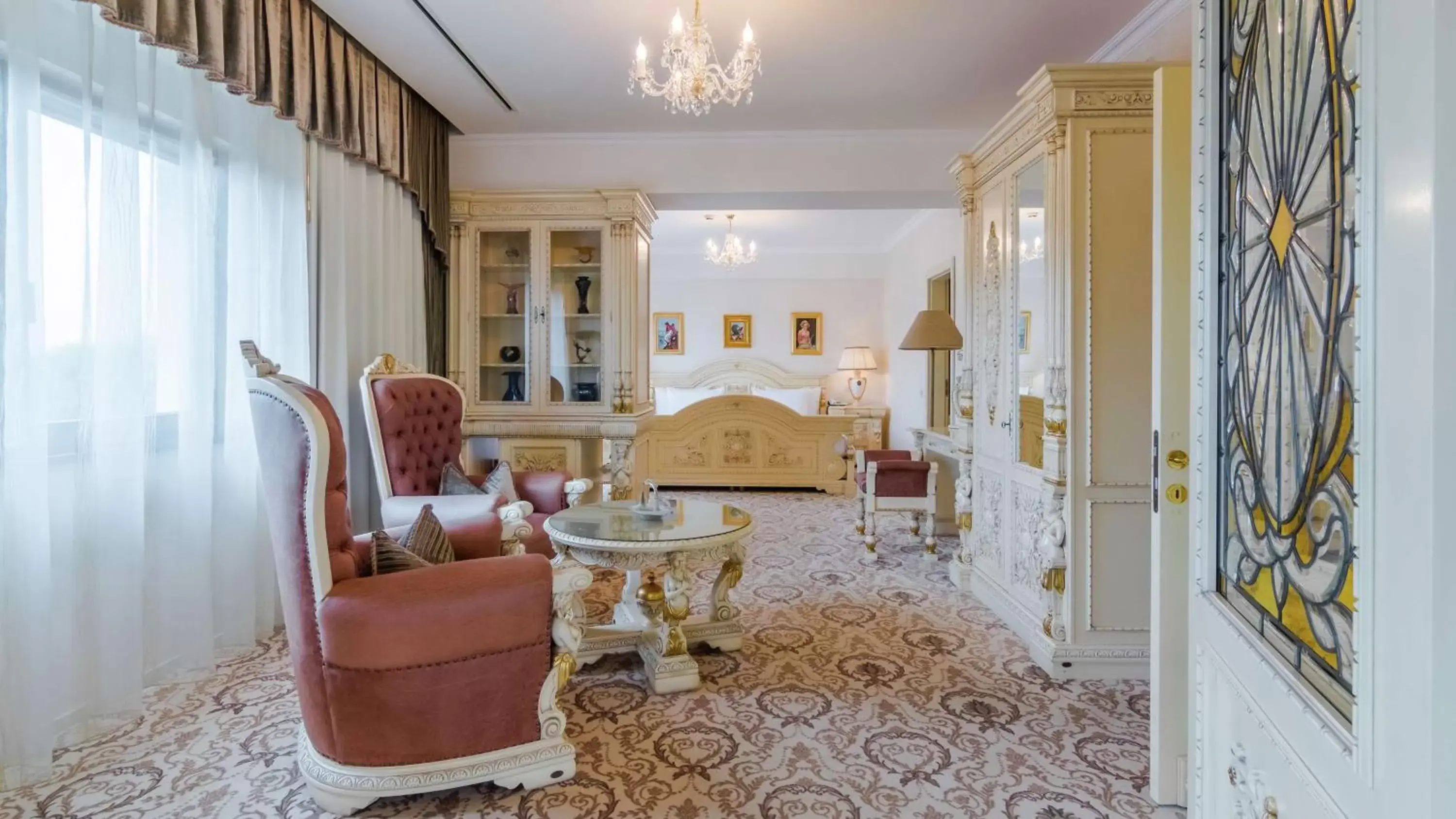 Living room, Seating Area in Hilton Sibiu