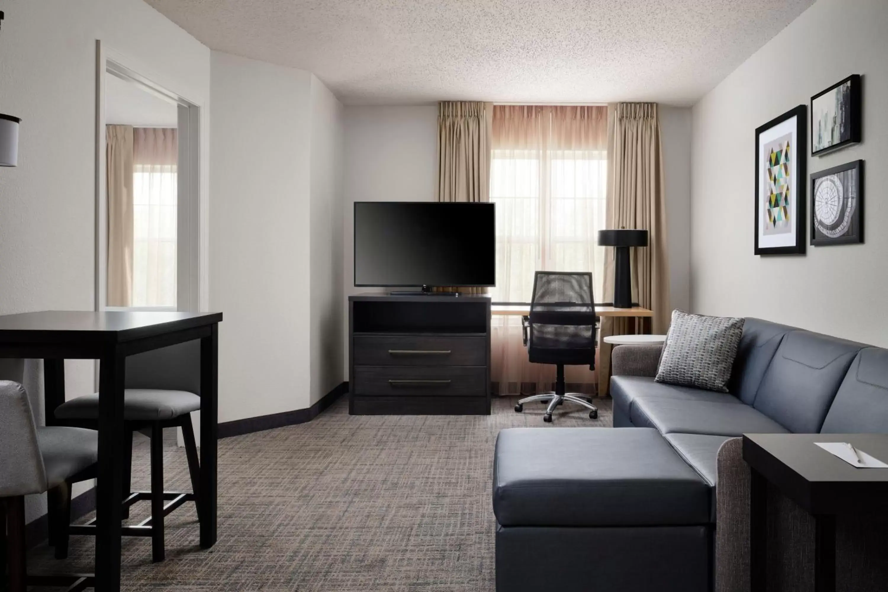 Bedroom, Seating Area in Residence Inn Mount Olive At International Trade Center