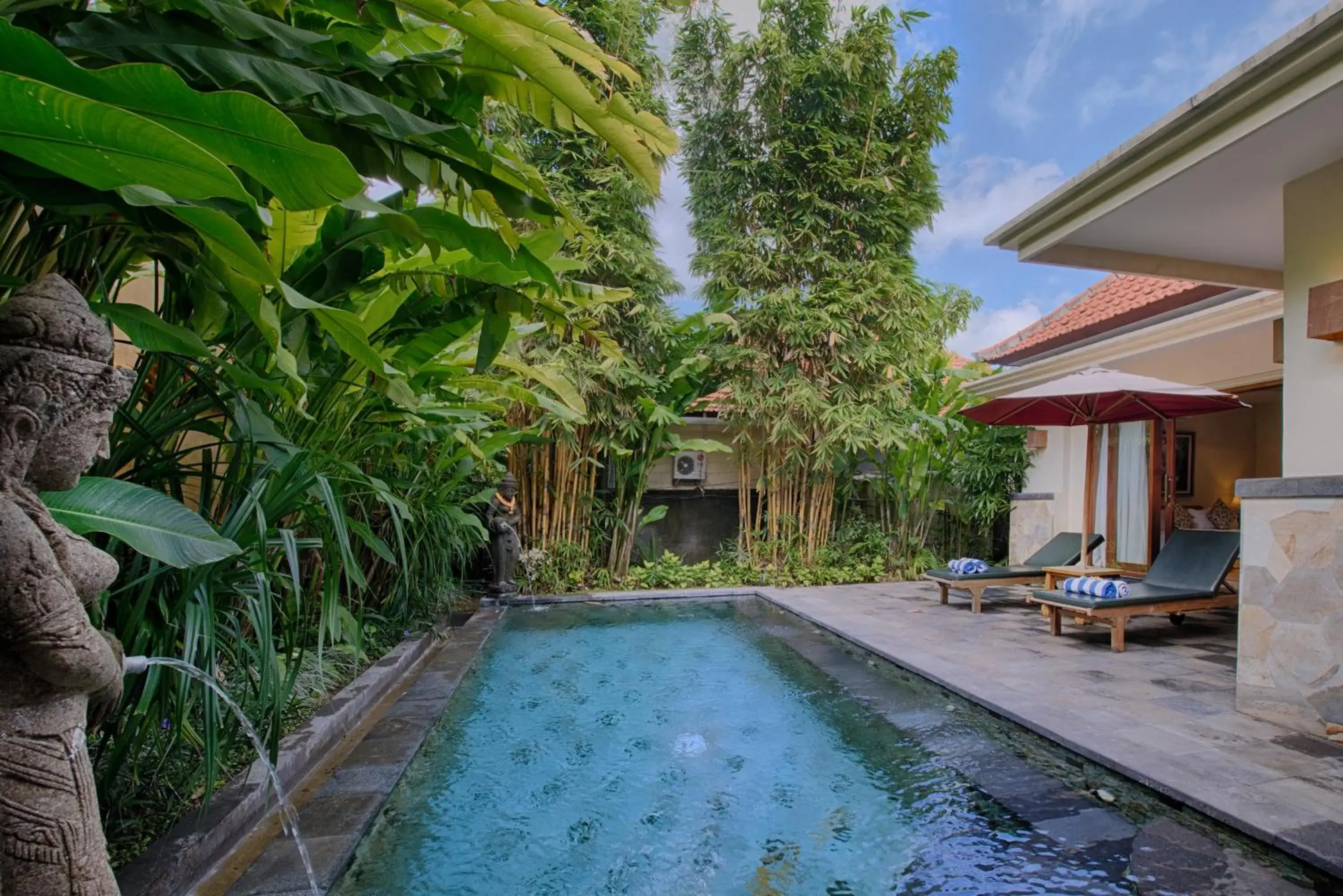 Swimming Pool in Kadiga Villas Ubud