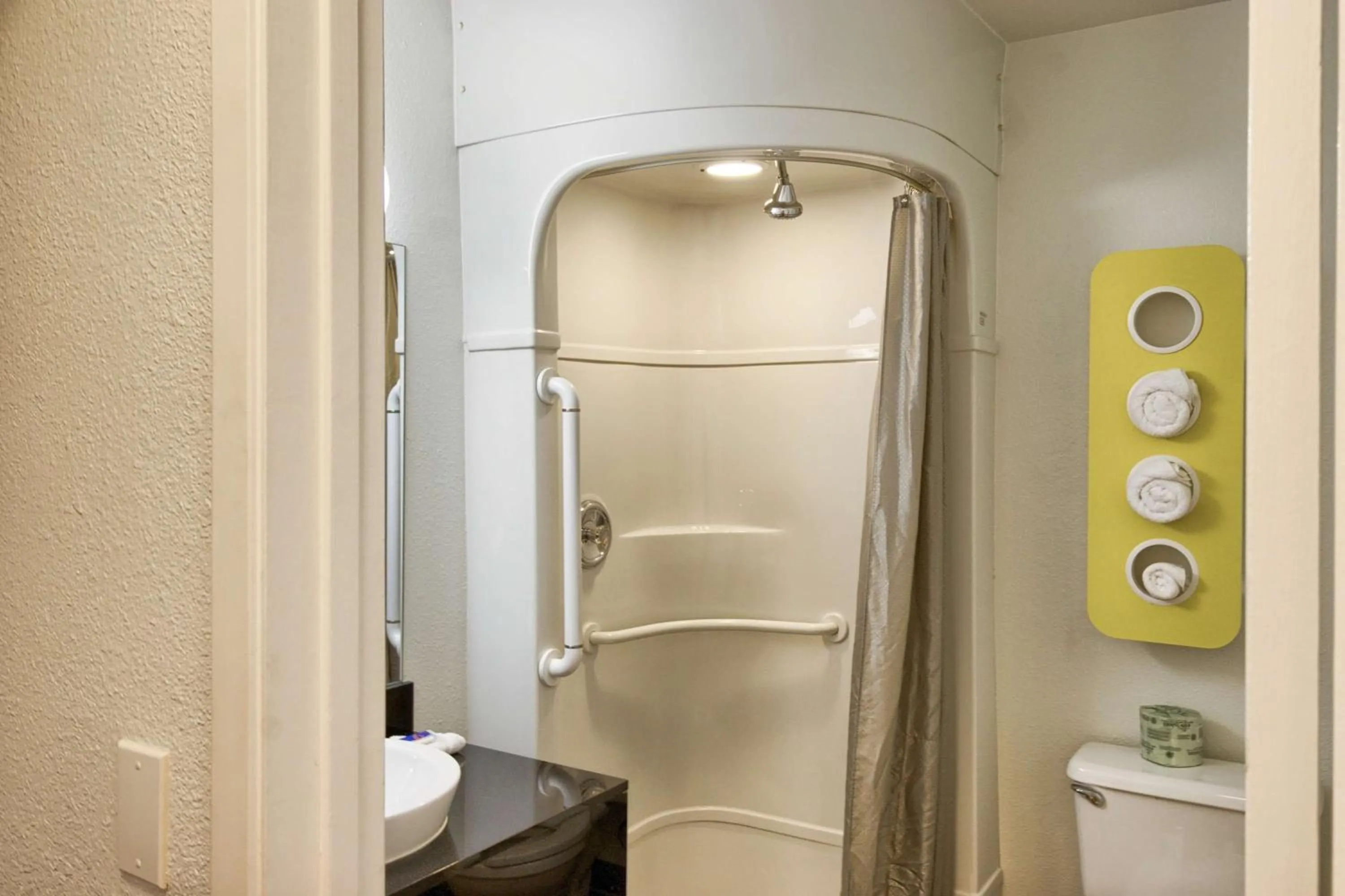 Bathroom in Motel 6-Everett, WA - North