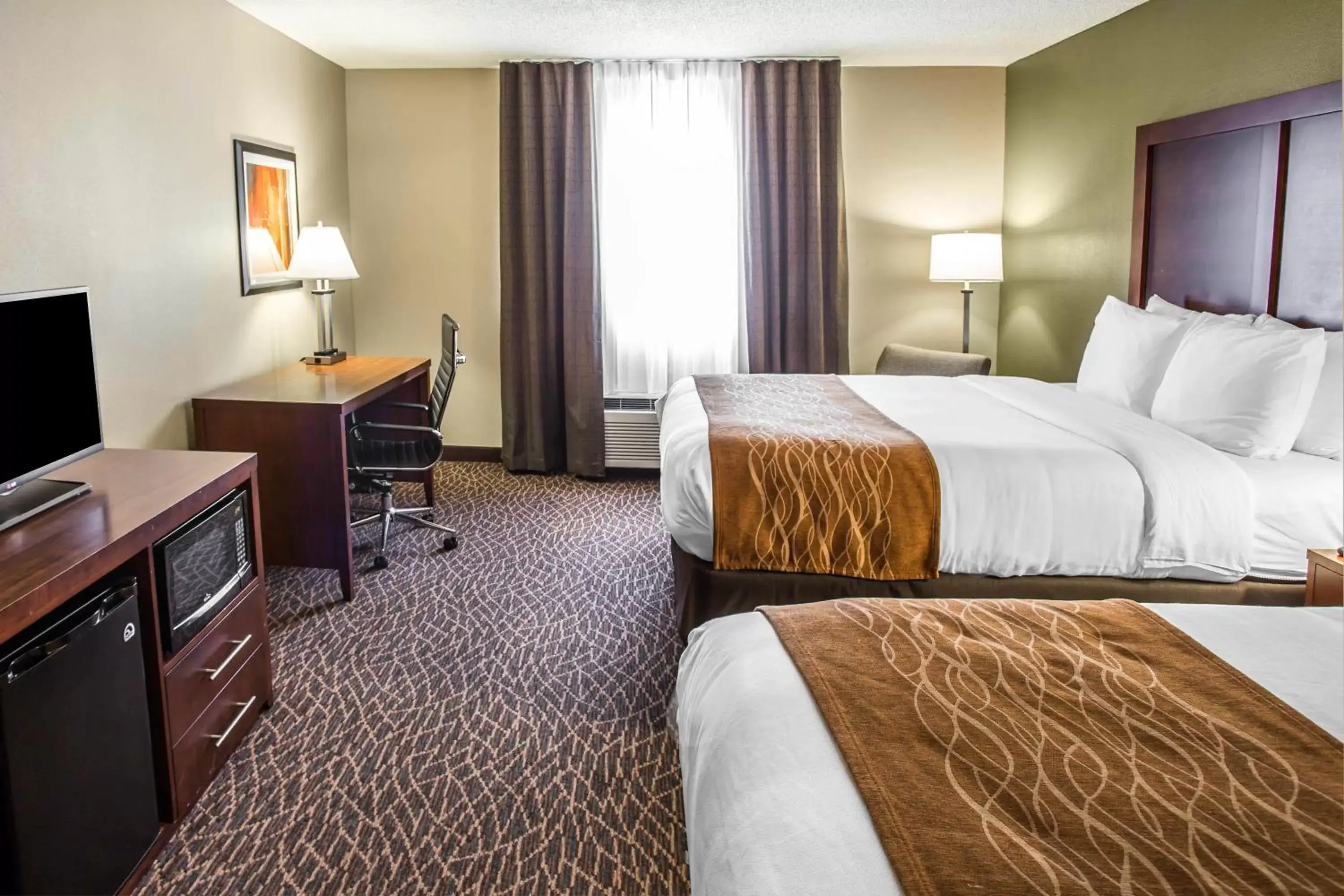 Queen Room with Two Queen Beds - Accessible/Non-Smoking  in Comfort Inn & Suites Kannapolis - Concord