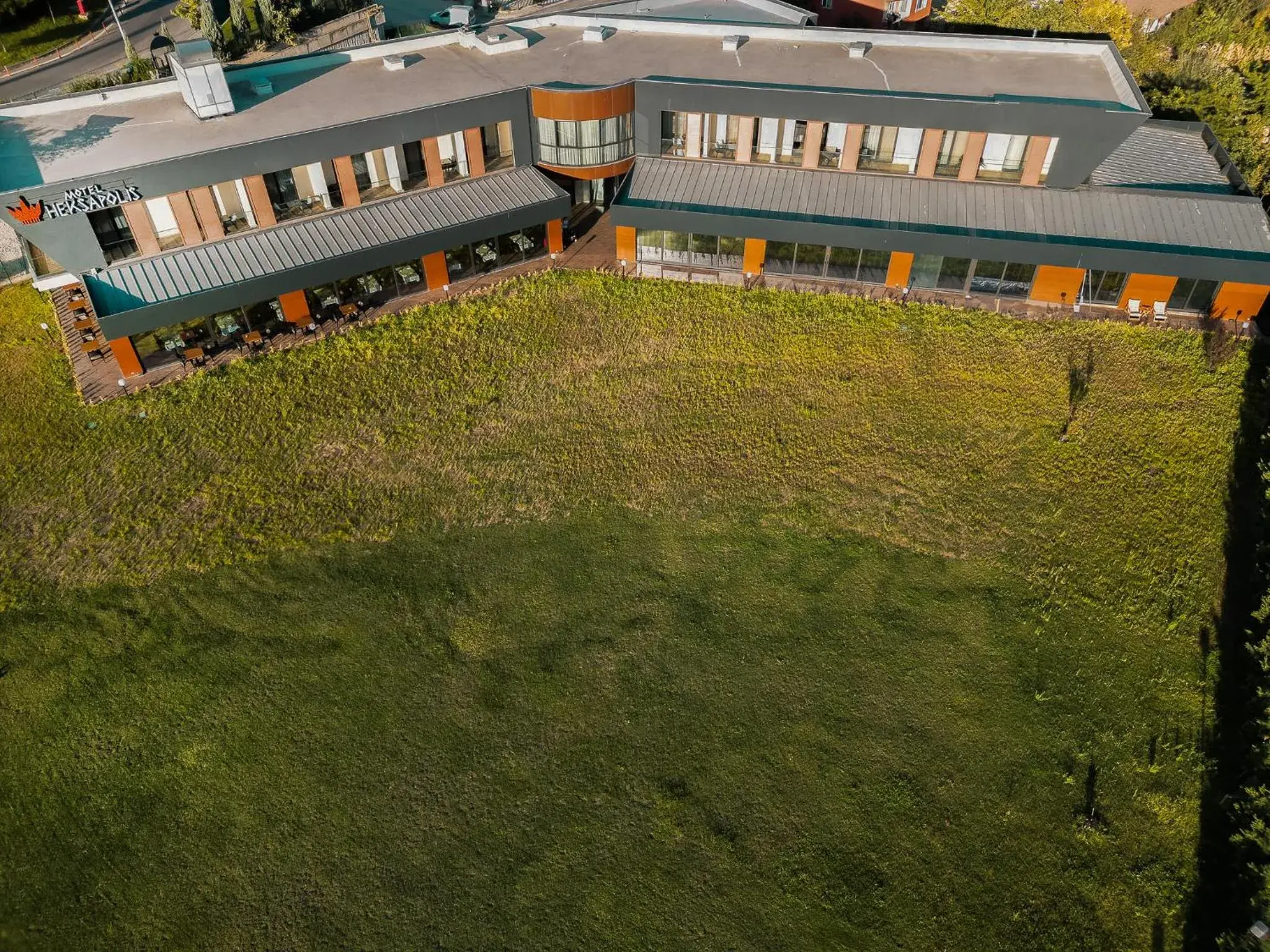 Bird's-eye View in Hotel Heksapolis