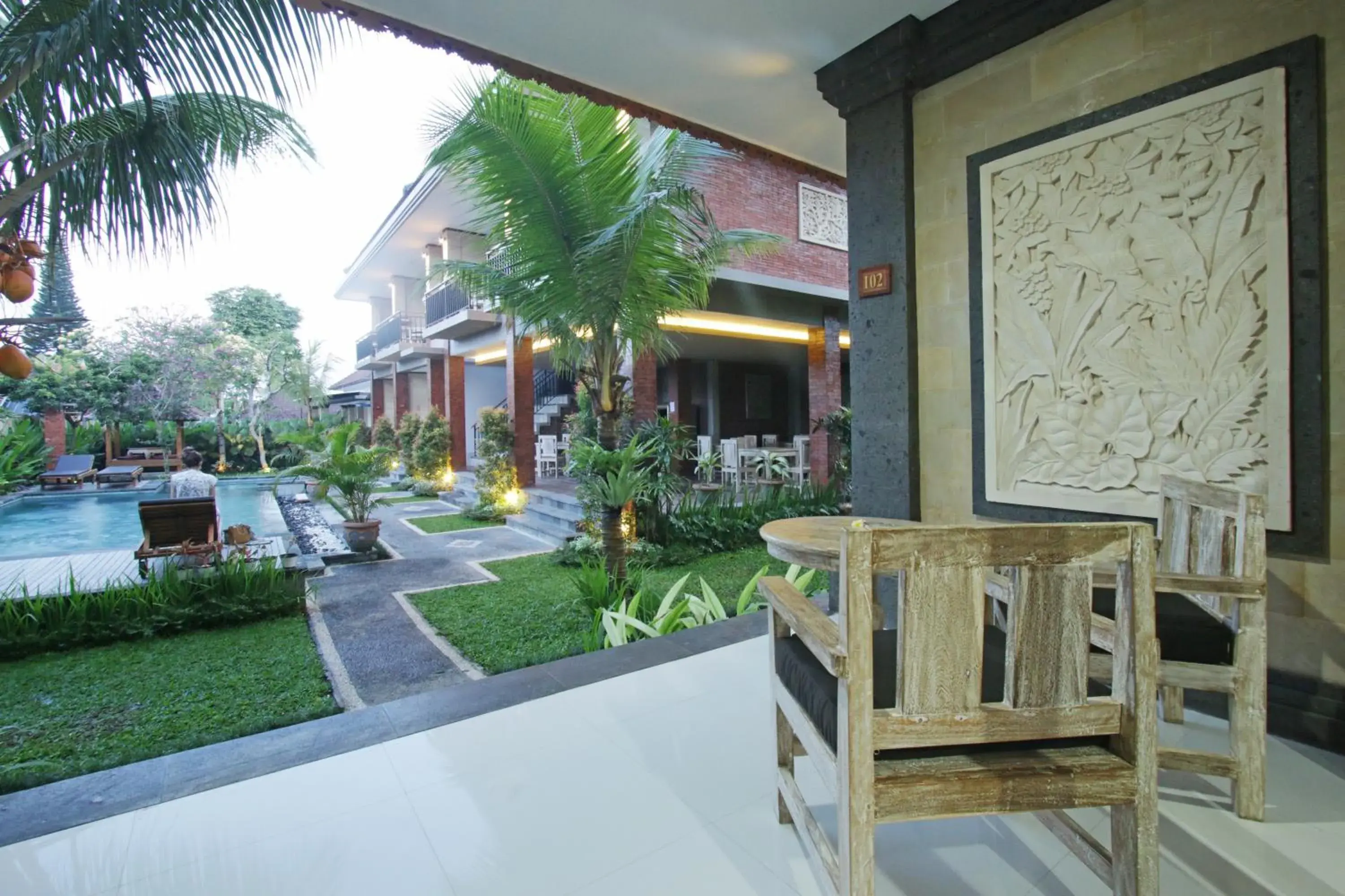 Garden view, Lounge/Bar in Batu Empug Ubud by Mahaputra