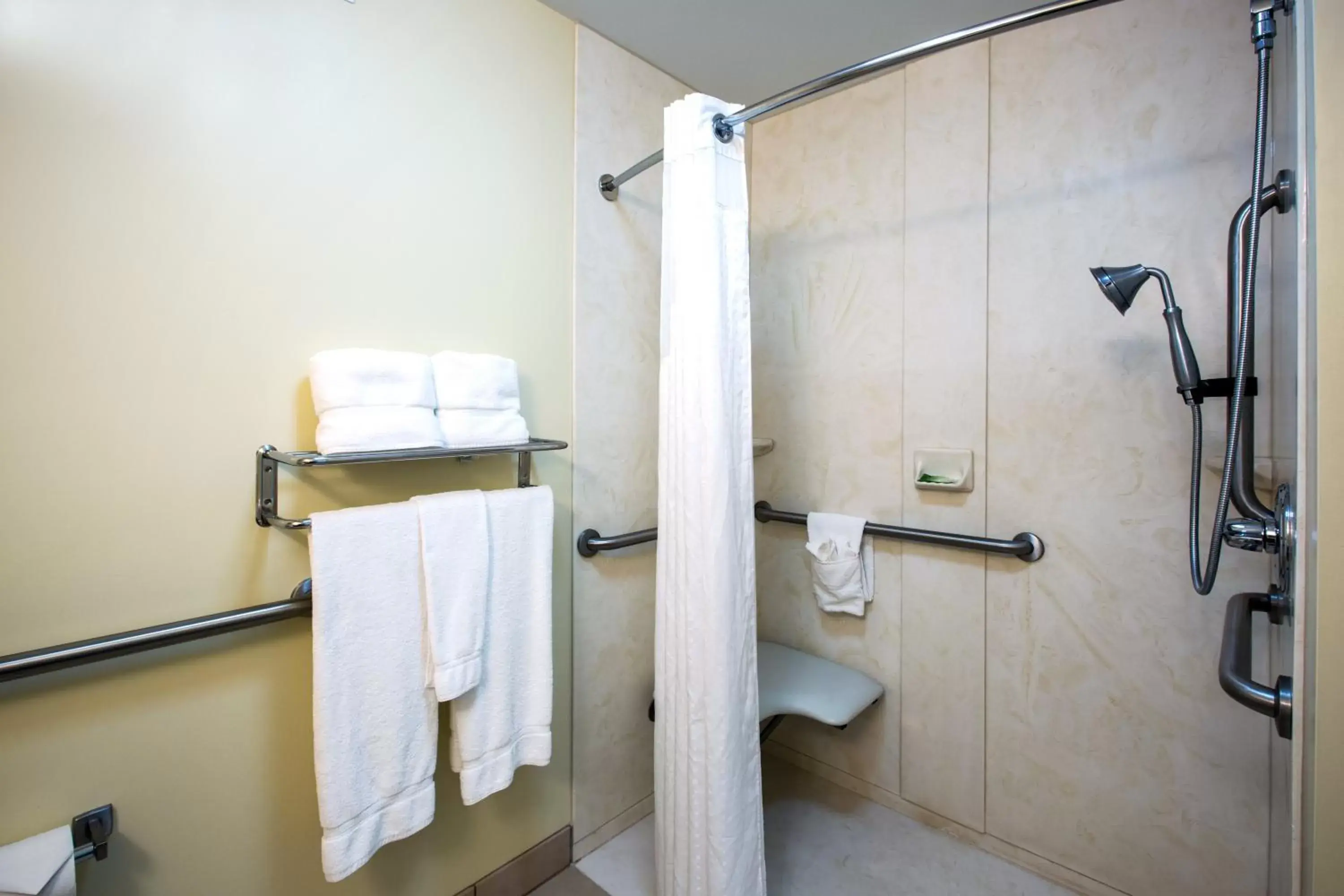 Photo of the whole room, Bathroom in Holiday Inn Express & Suites Vandalia, an IHG Hotel