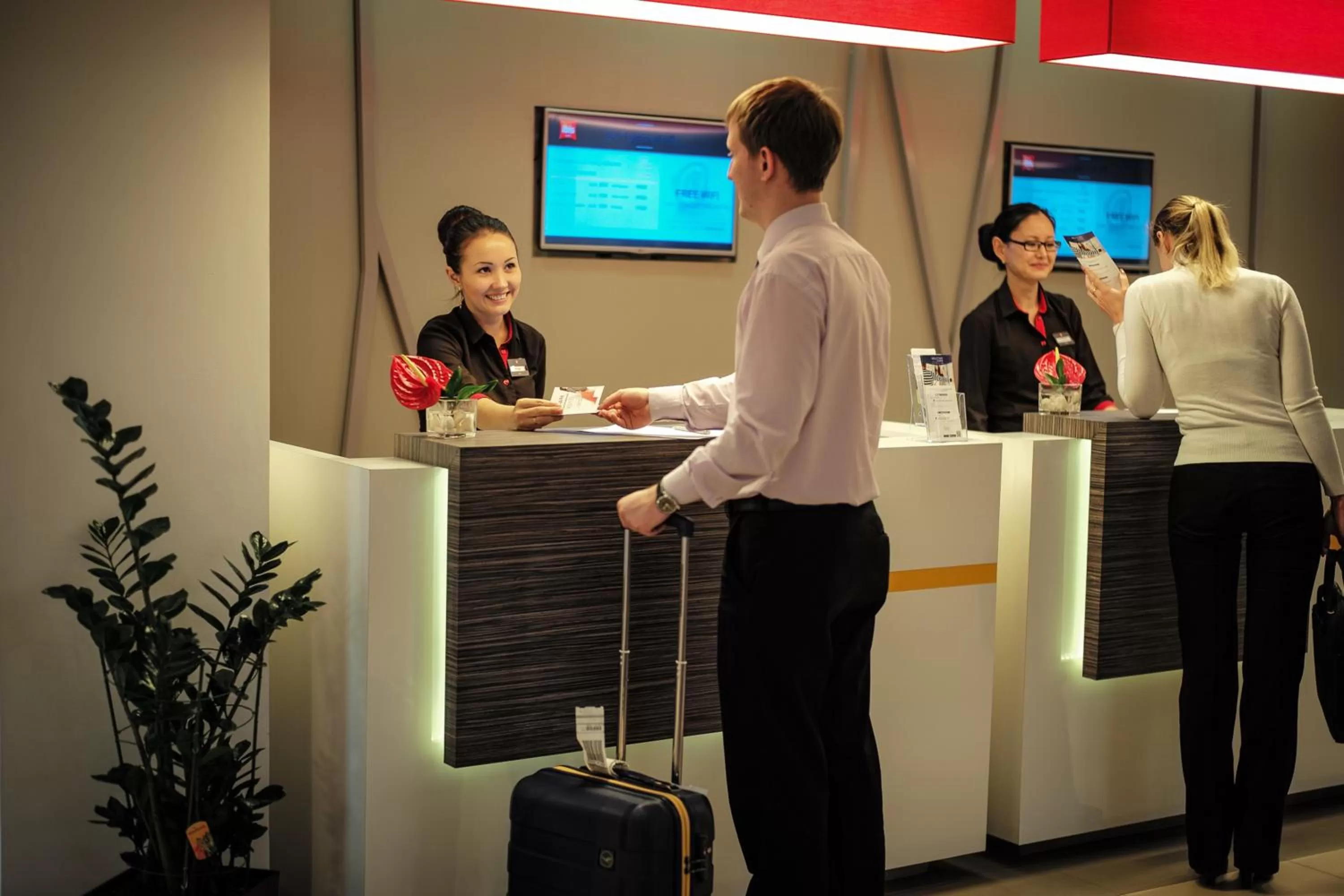 Staff in Ibis Astana