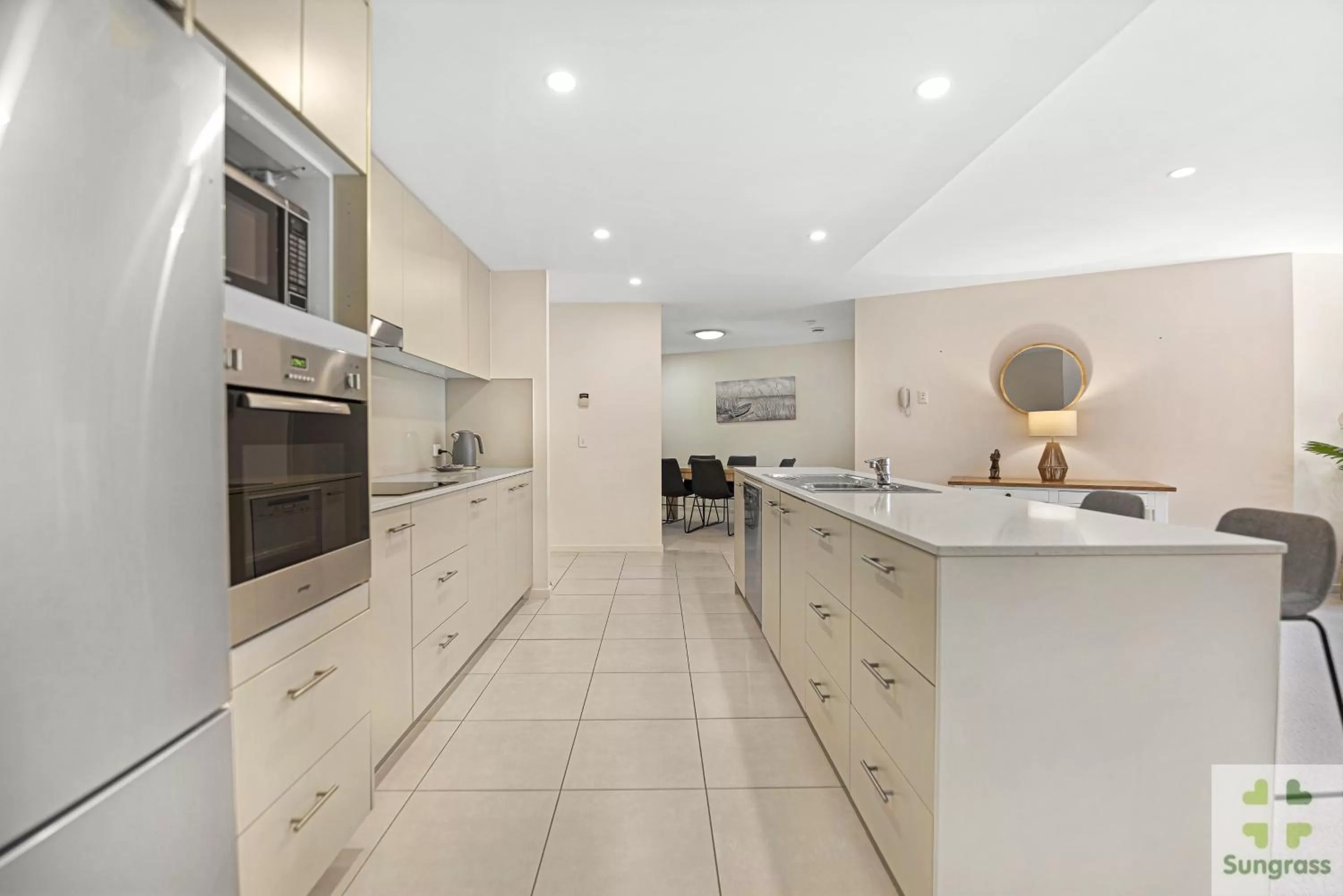 Kitchen or kitchenette in Azzura Greens Resort