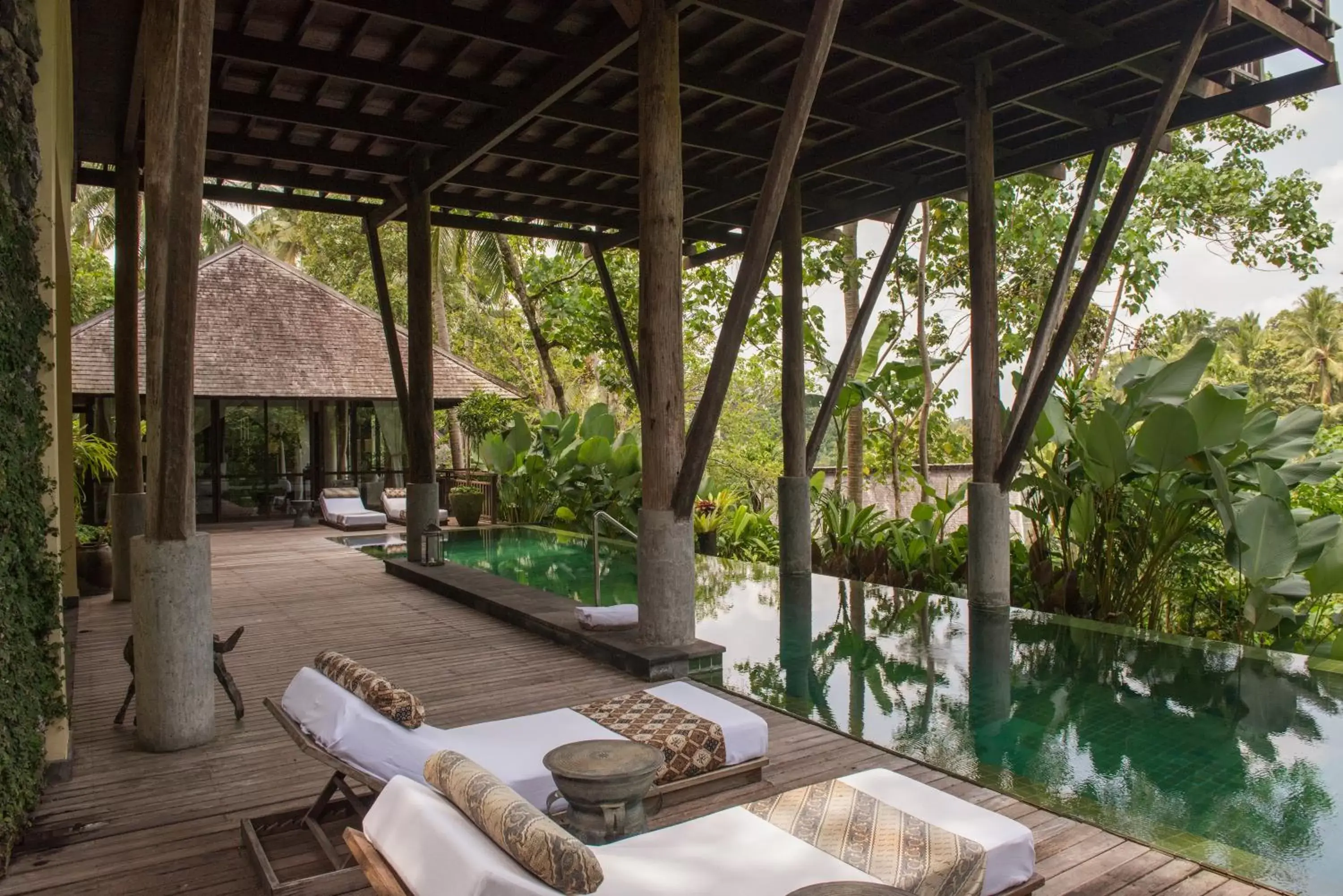 Swimming pool, Patio/Outdoor Area in Komaneka at Bisma Ubud