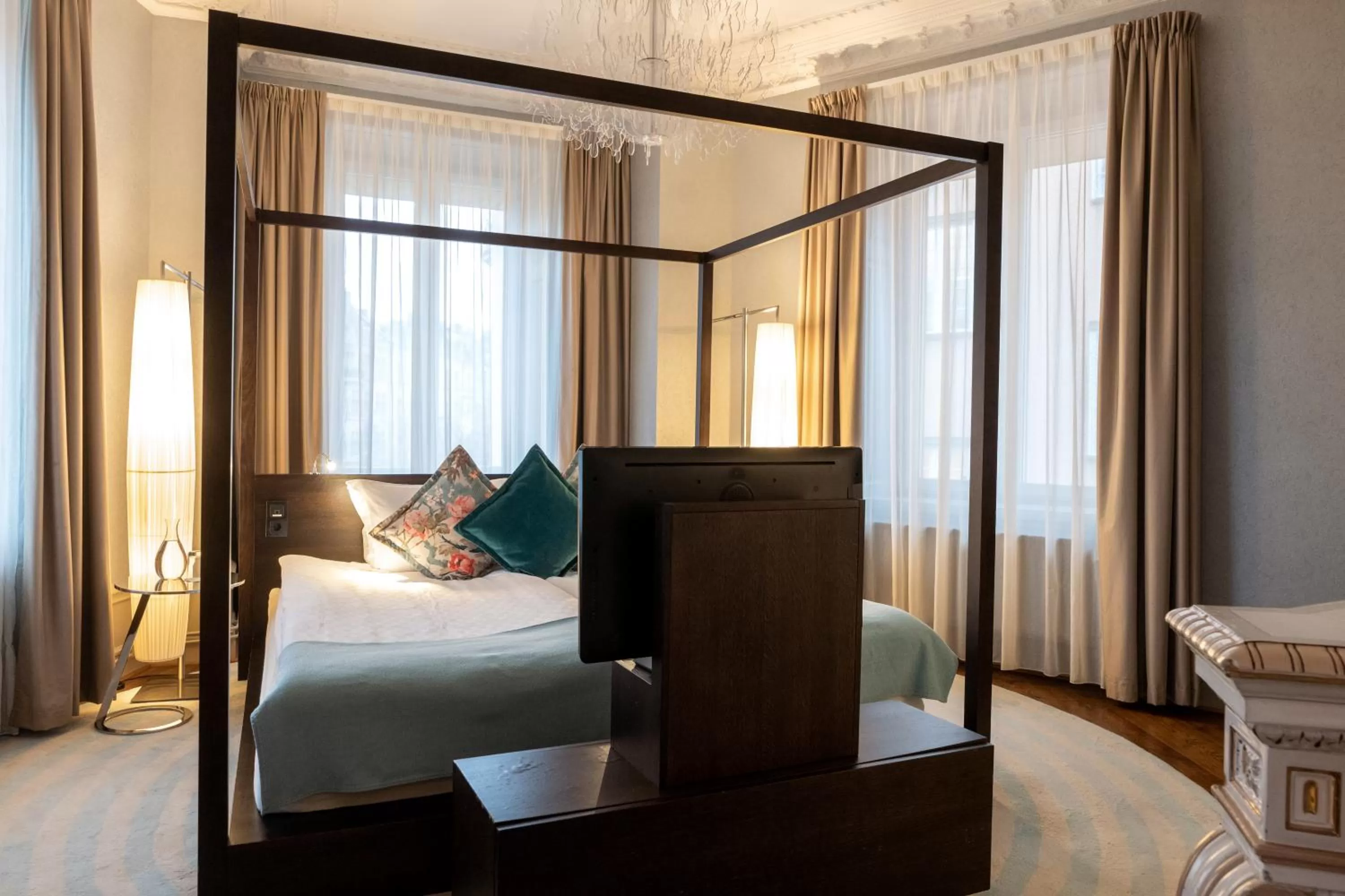 Bed in Elite Hotel Stockholm Plaza