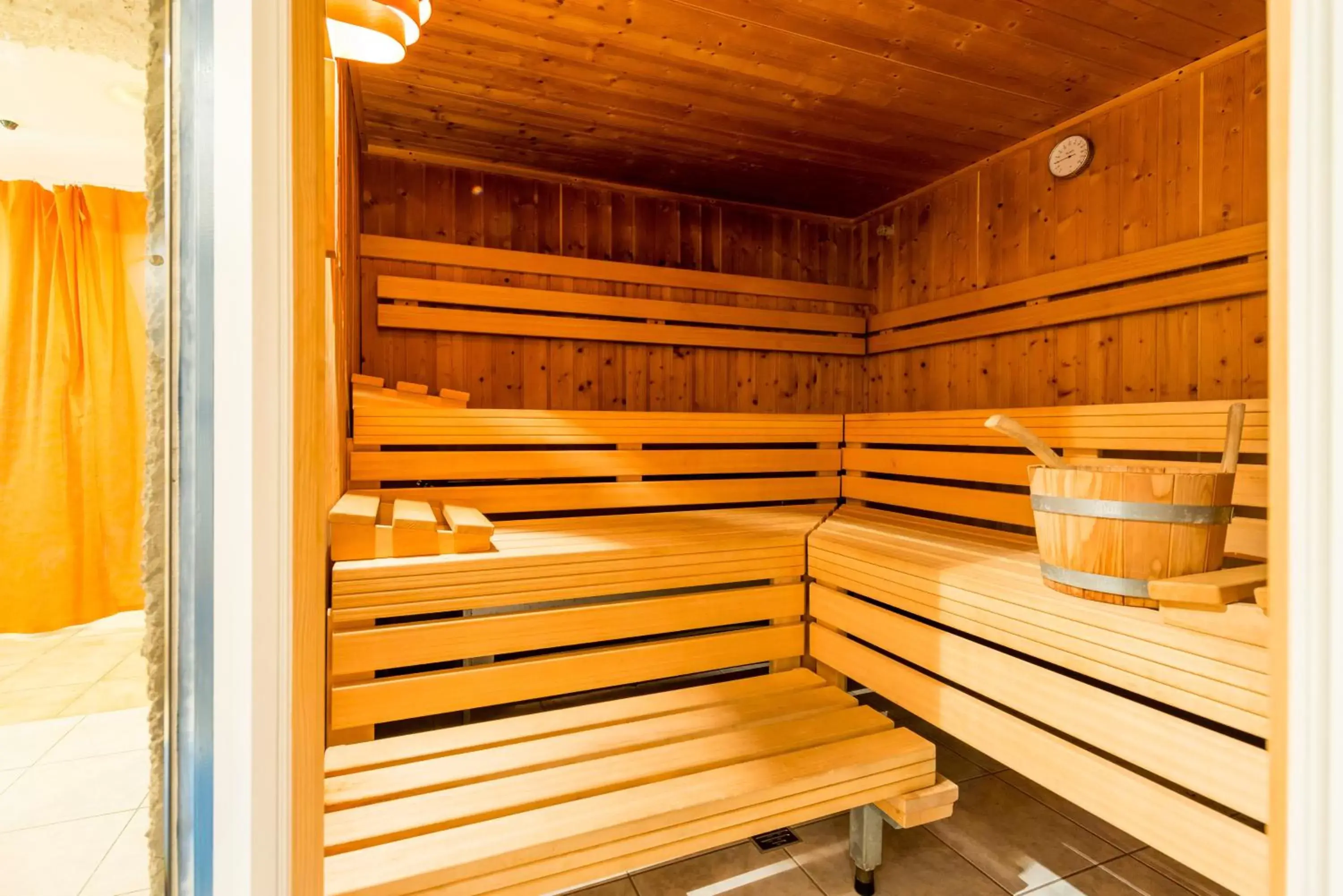 Sauna in Hotel Alpenperle