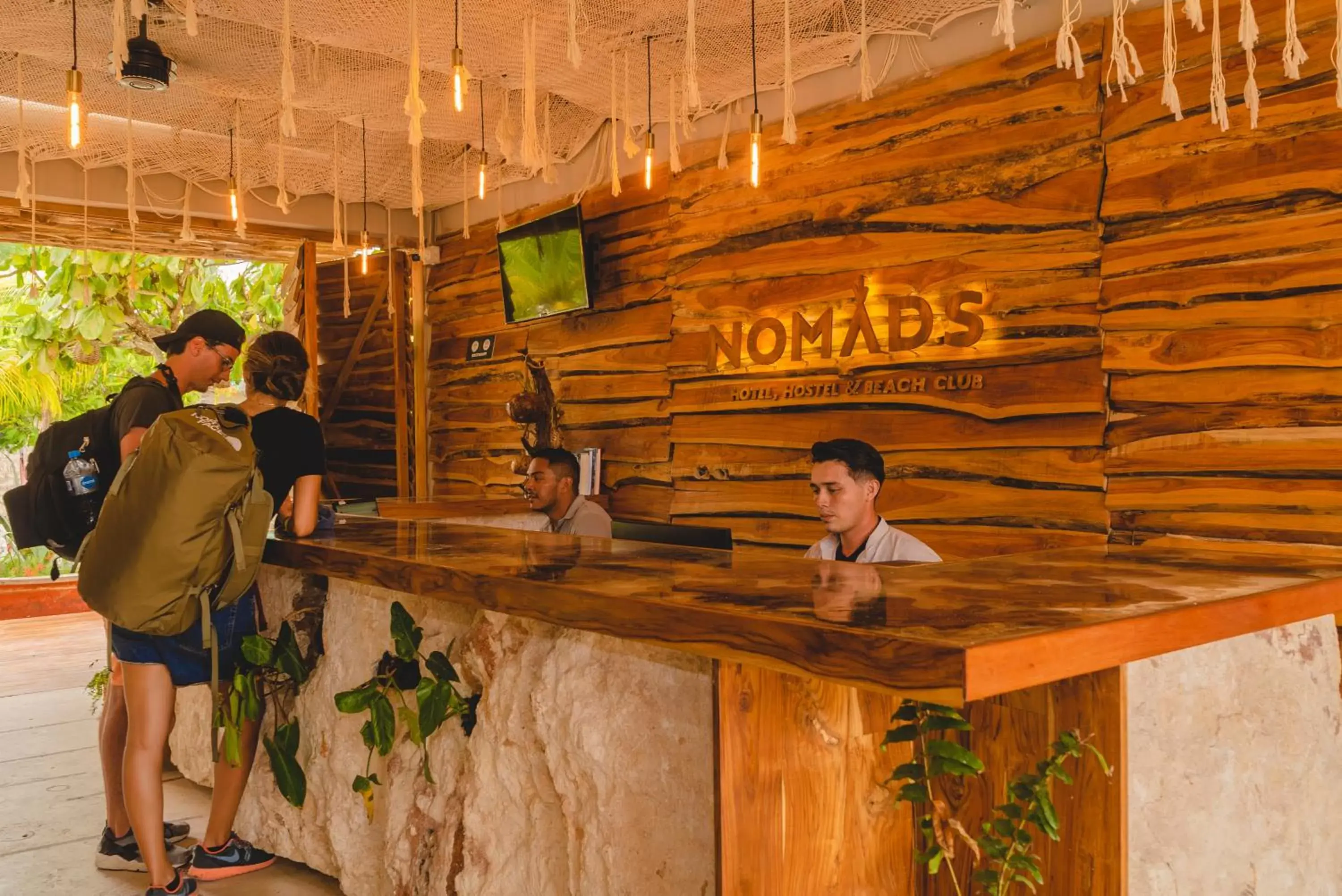 Staff in Nomads Hotel, Hostel & Beachclub
