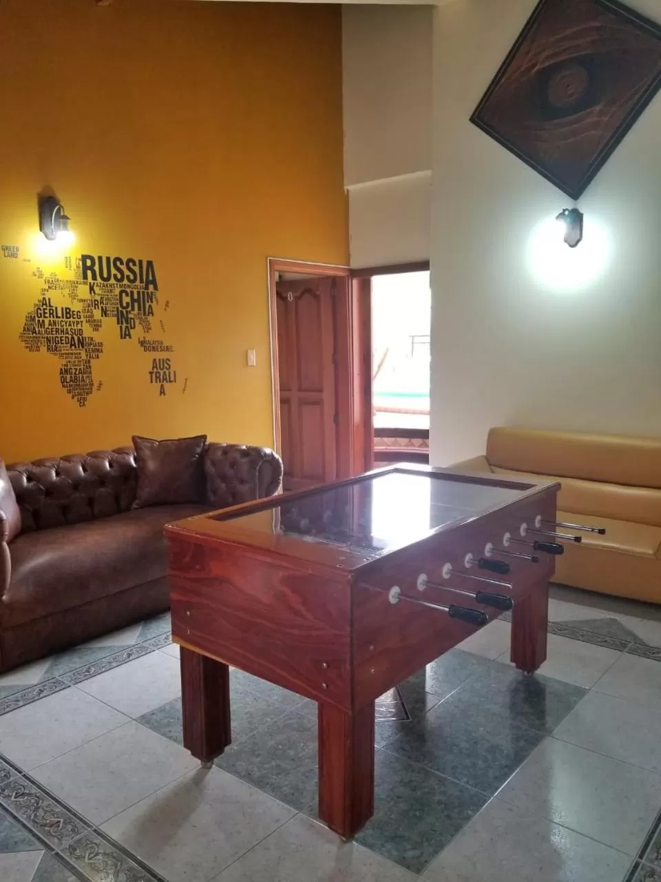 Living room in Sam'S VIP Hostel San Gil