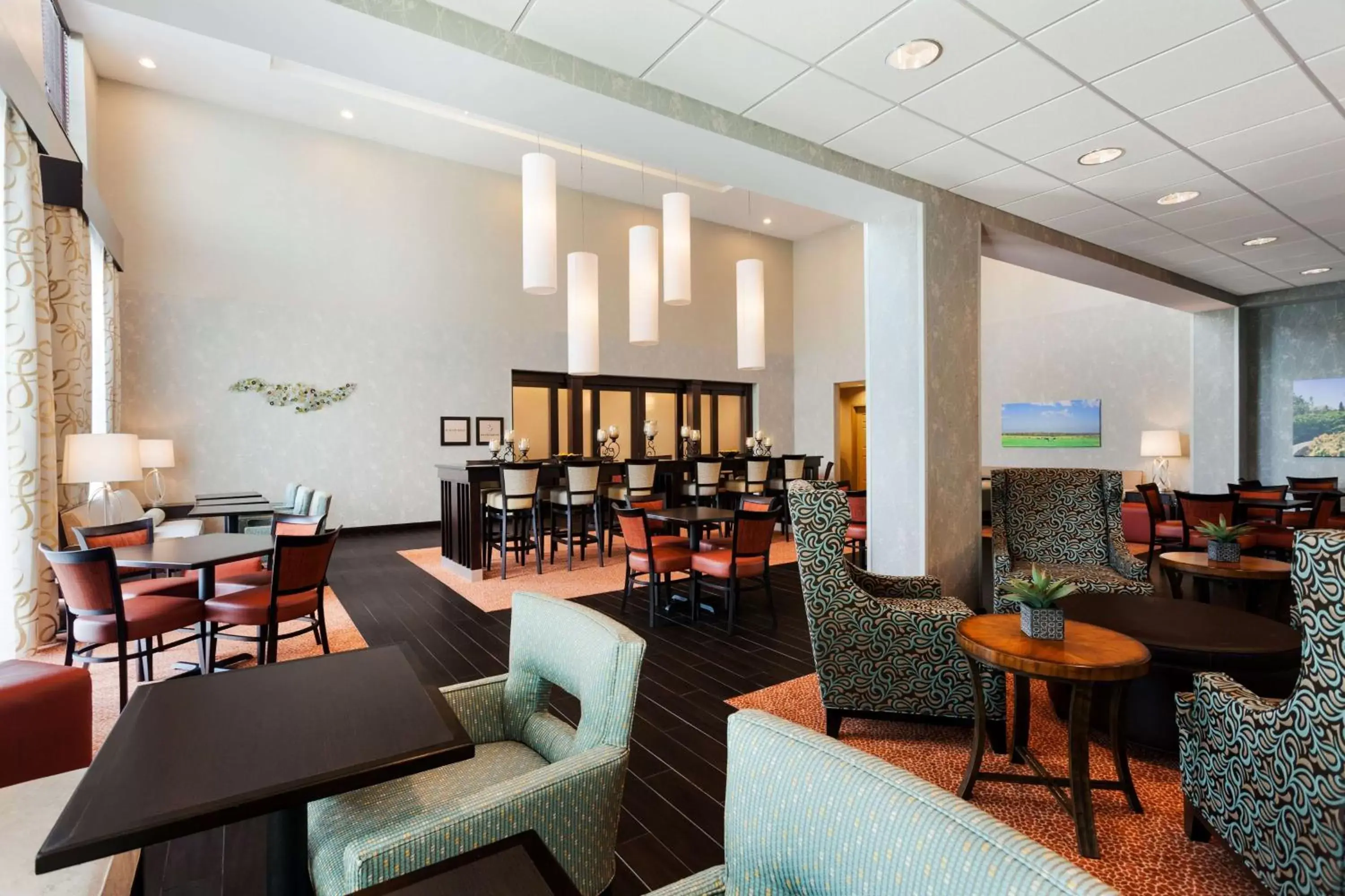 Lobby or reception, Restaurant/Places to Eat in Hampton Inn & Suites Hershey Near the Park