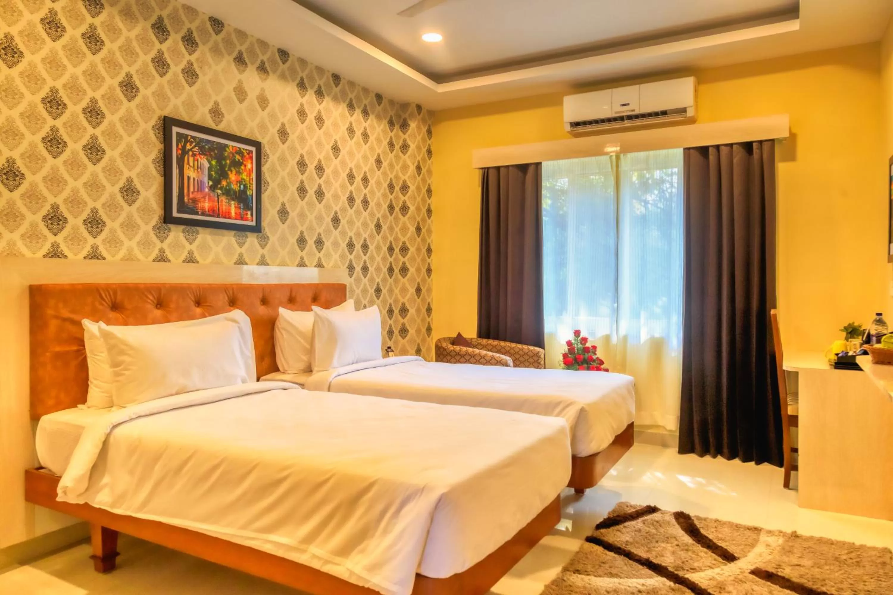 Bed in HOTEL ROYAL GRANDE