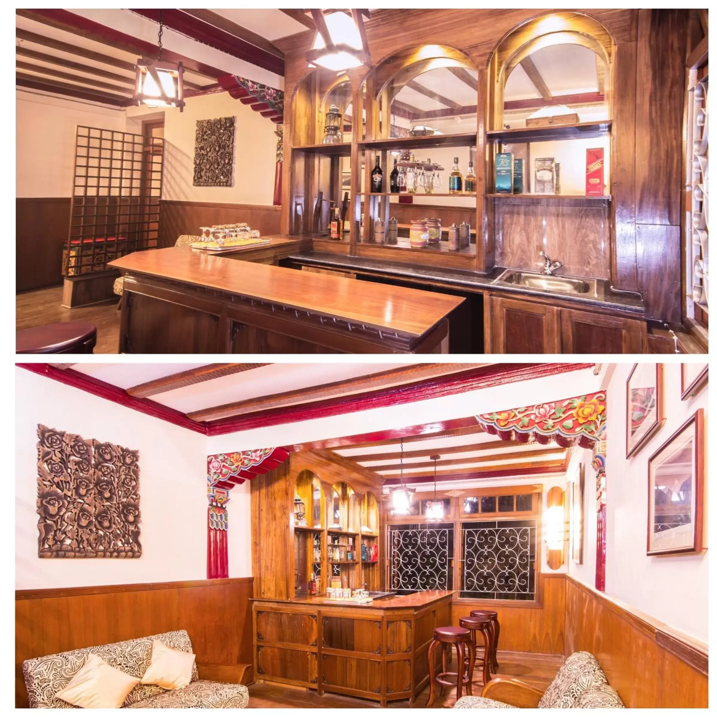 Lounge or bar in Netuk House a heritage boutique stay