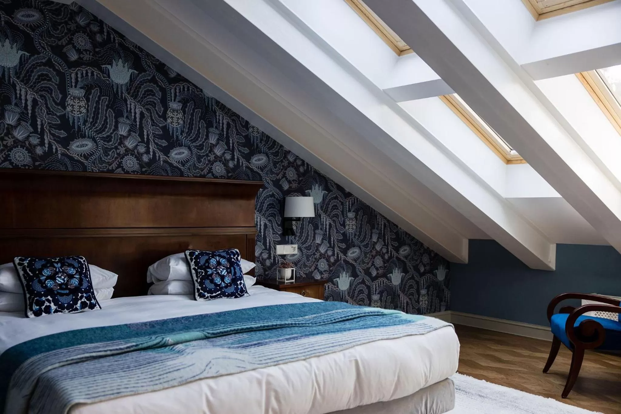 Bed in Leopolis Hotel