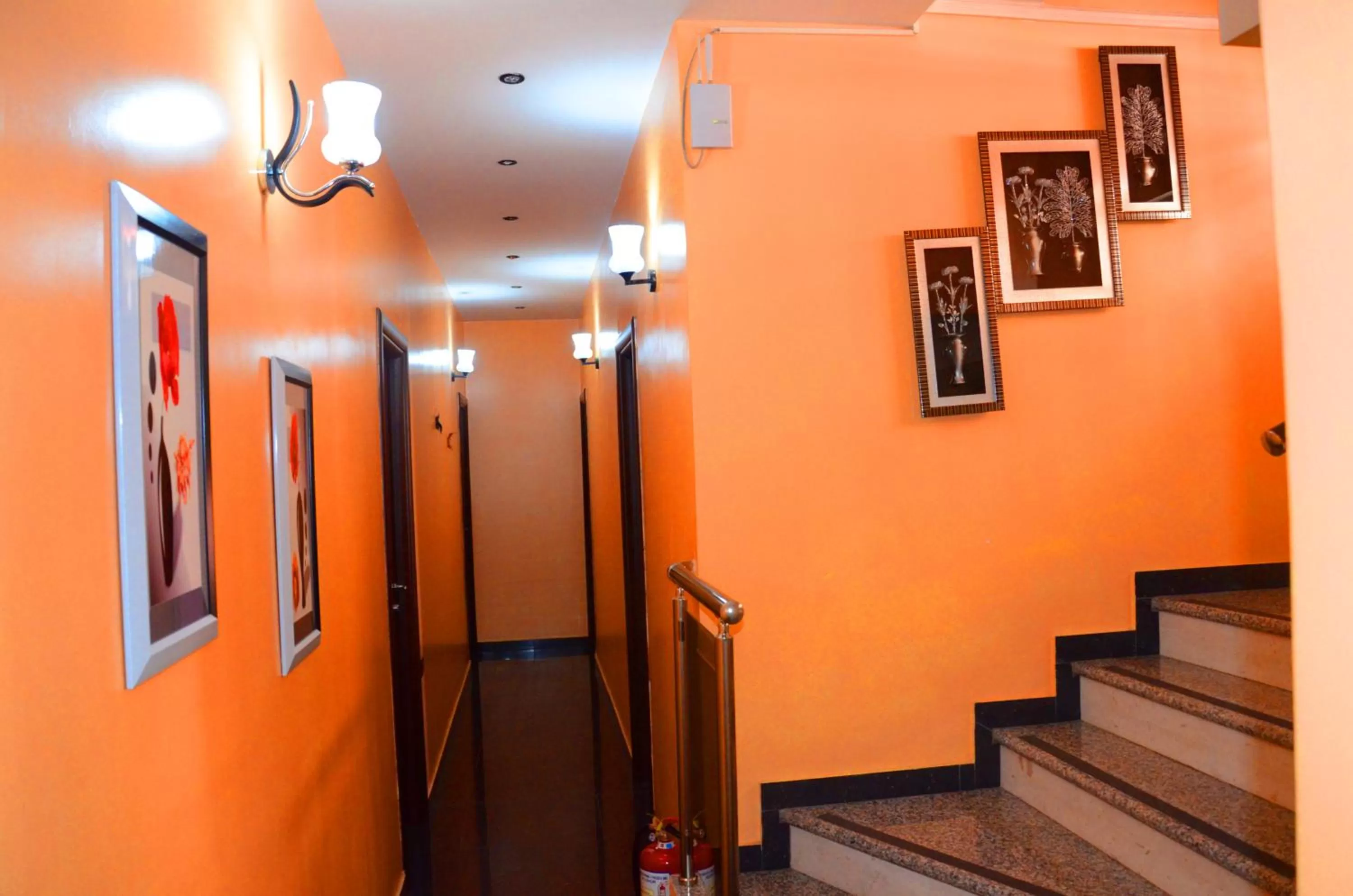 Decorative detail in Jolly City Center Hotel