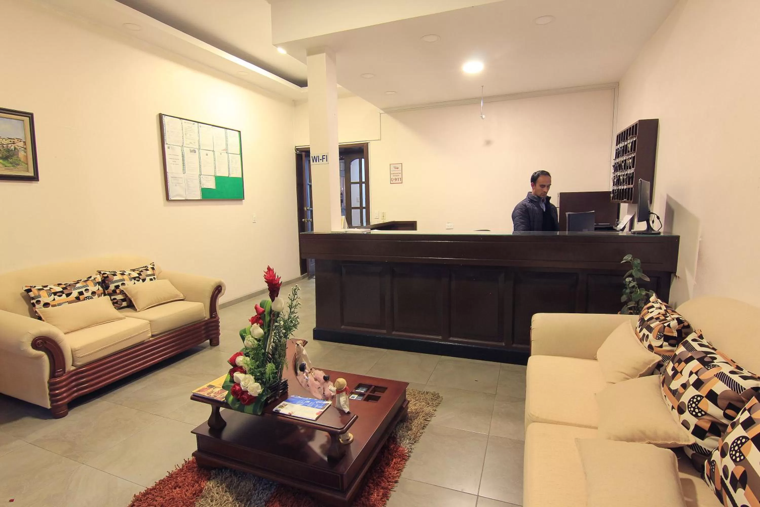 Facade/entrance in Hotel Europa