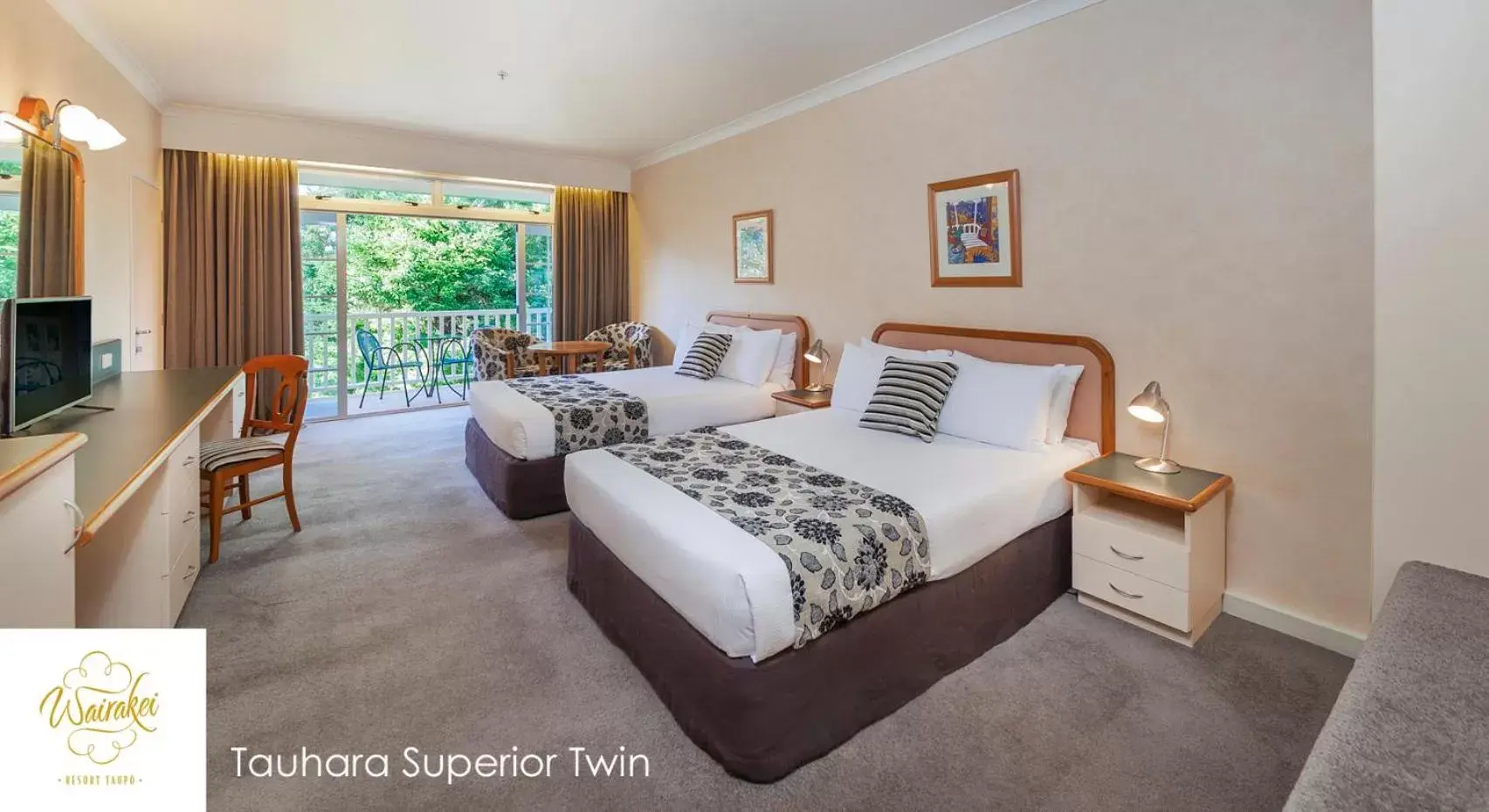 Photo of the whole room, Bed in Wairakei Resort Taupo