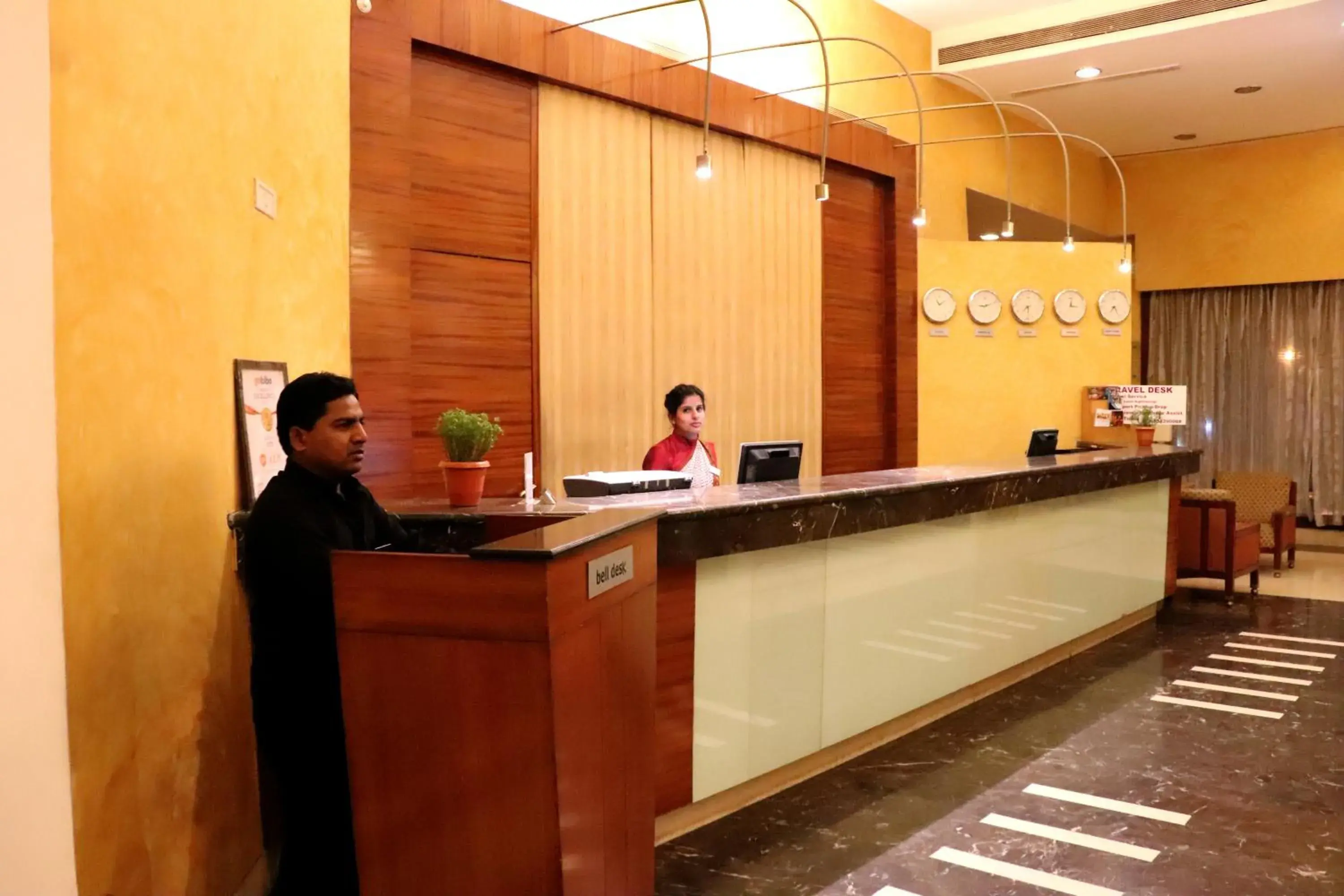 Lobby or reception, Staff in Hotel Vits Aurangabad