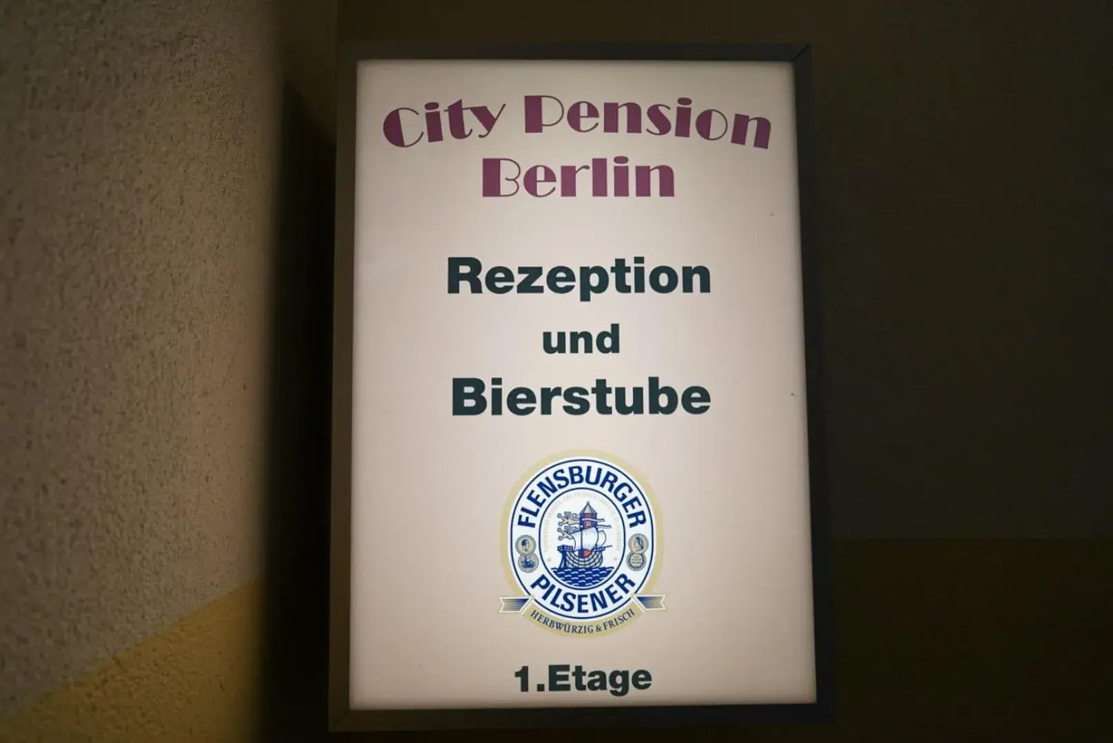 Property logo or sign in City Pension Berlin