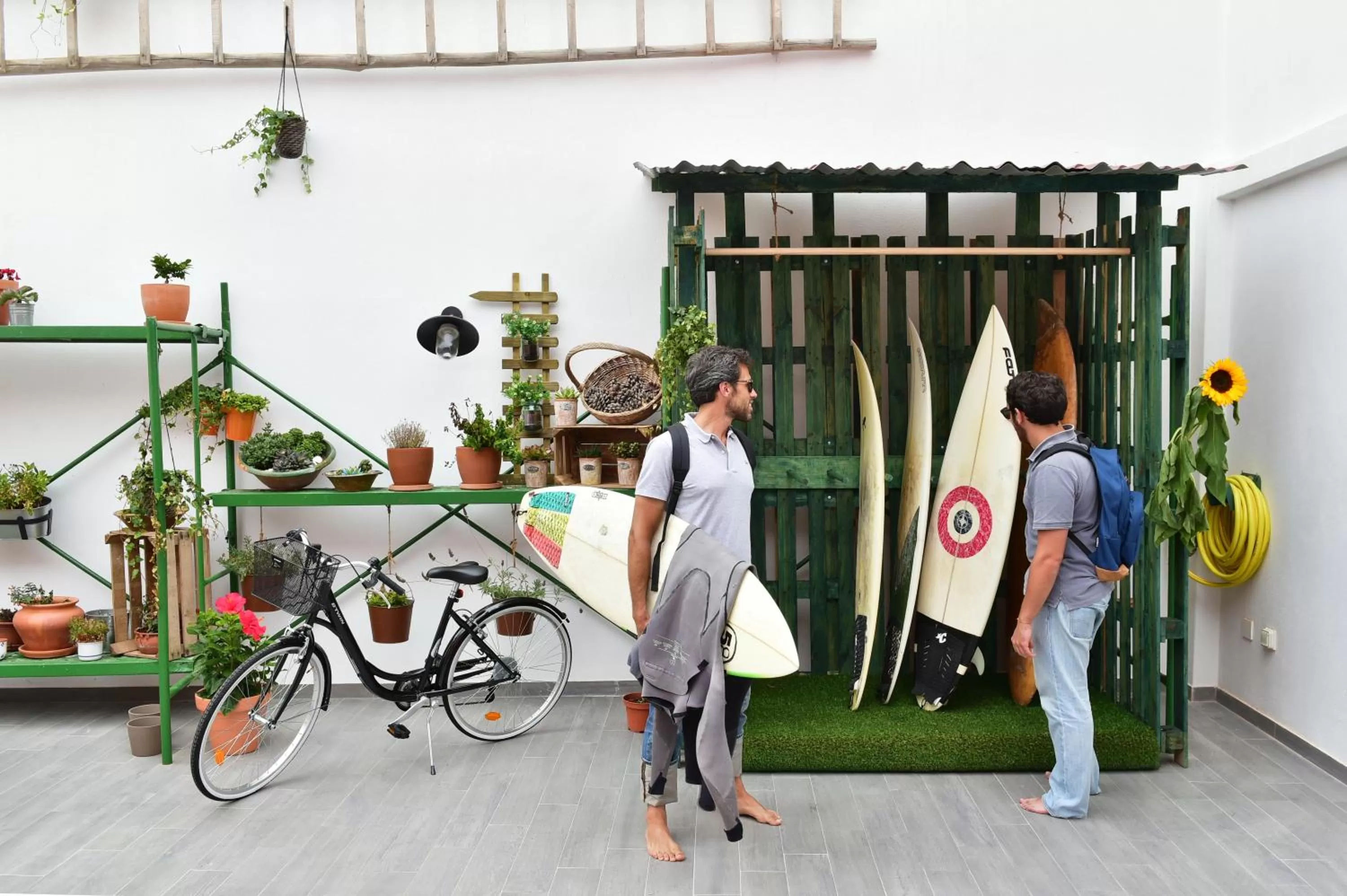 Garden in Mercearia D'Alegria Boutique B&B