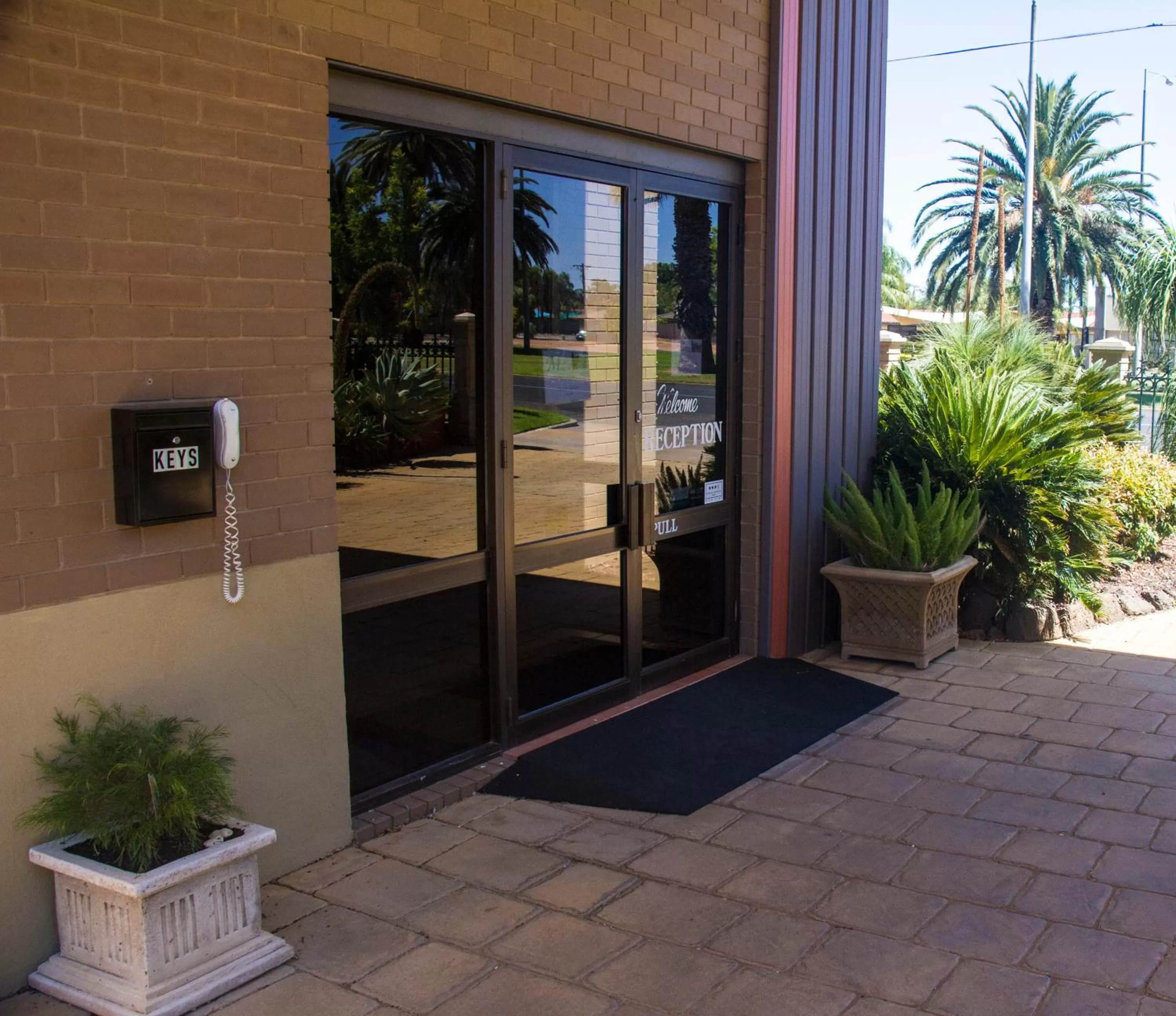 Facade/entrance in Mildura Motor Inn