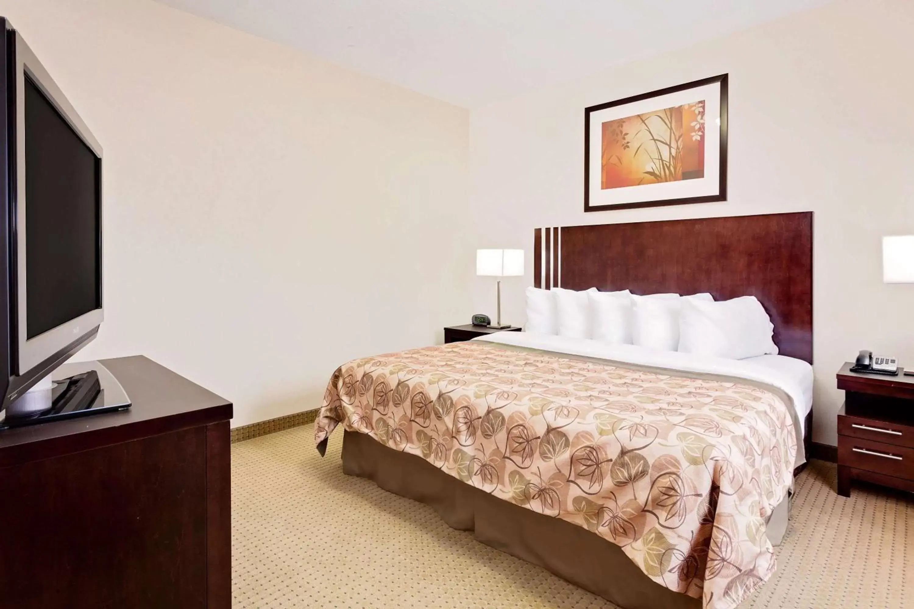 Photo of the whole room, Bed in Ramada by Wyndham Lac La Biche