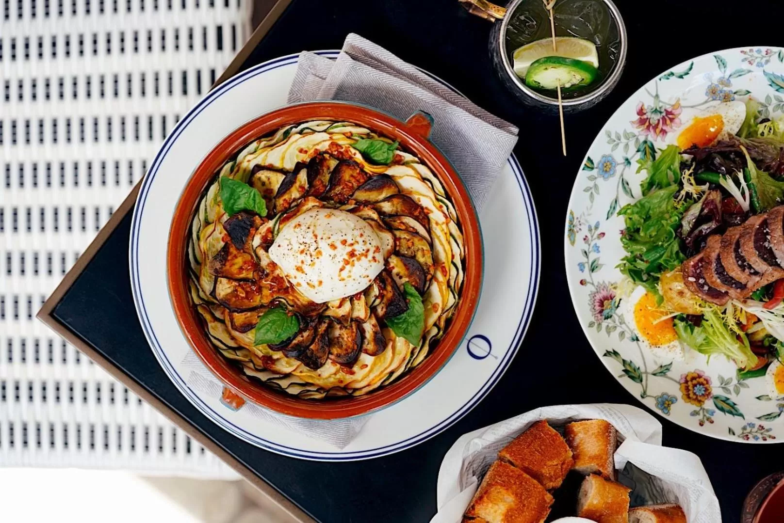Food close-up in Sofitel Lafayette Square Washington DC