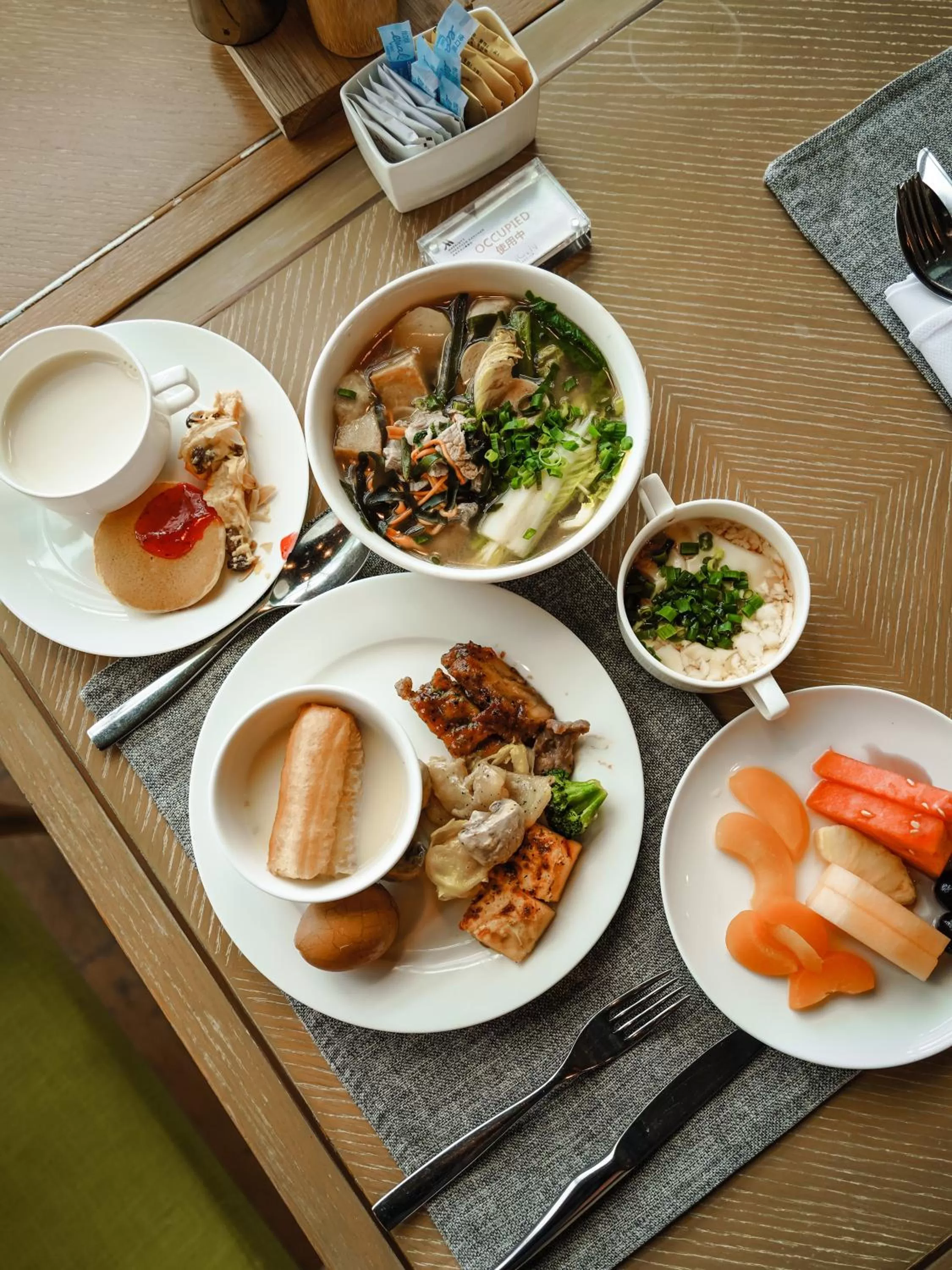 Buffet breakfast in Shenzhen Marriott Hotel Nanshan