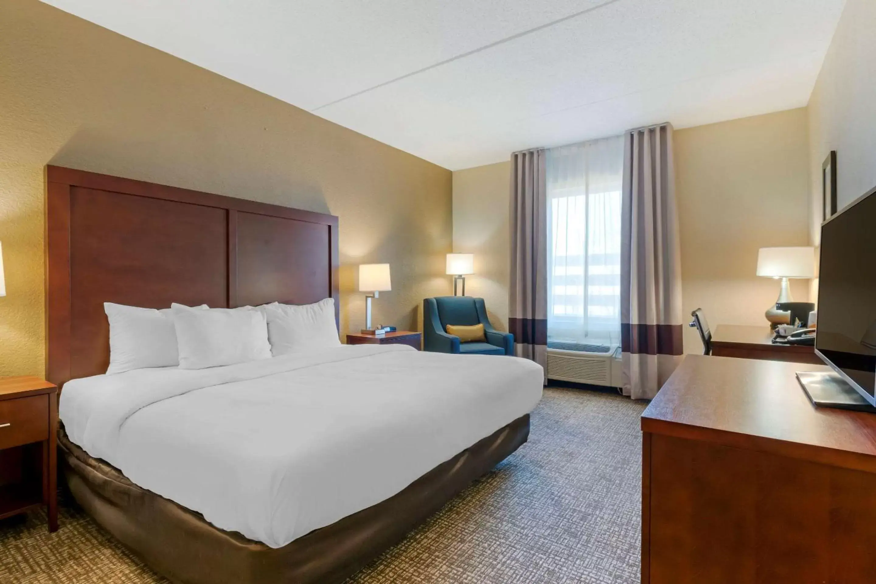 Photo of the whole room, Bed in Comfort Inn Mechanicsburg – Harrisburg South