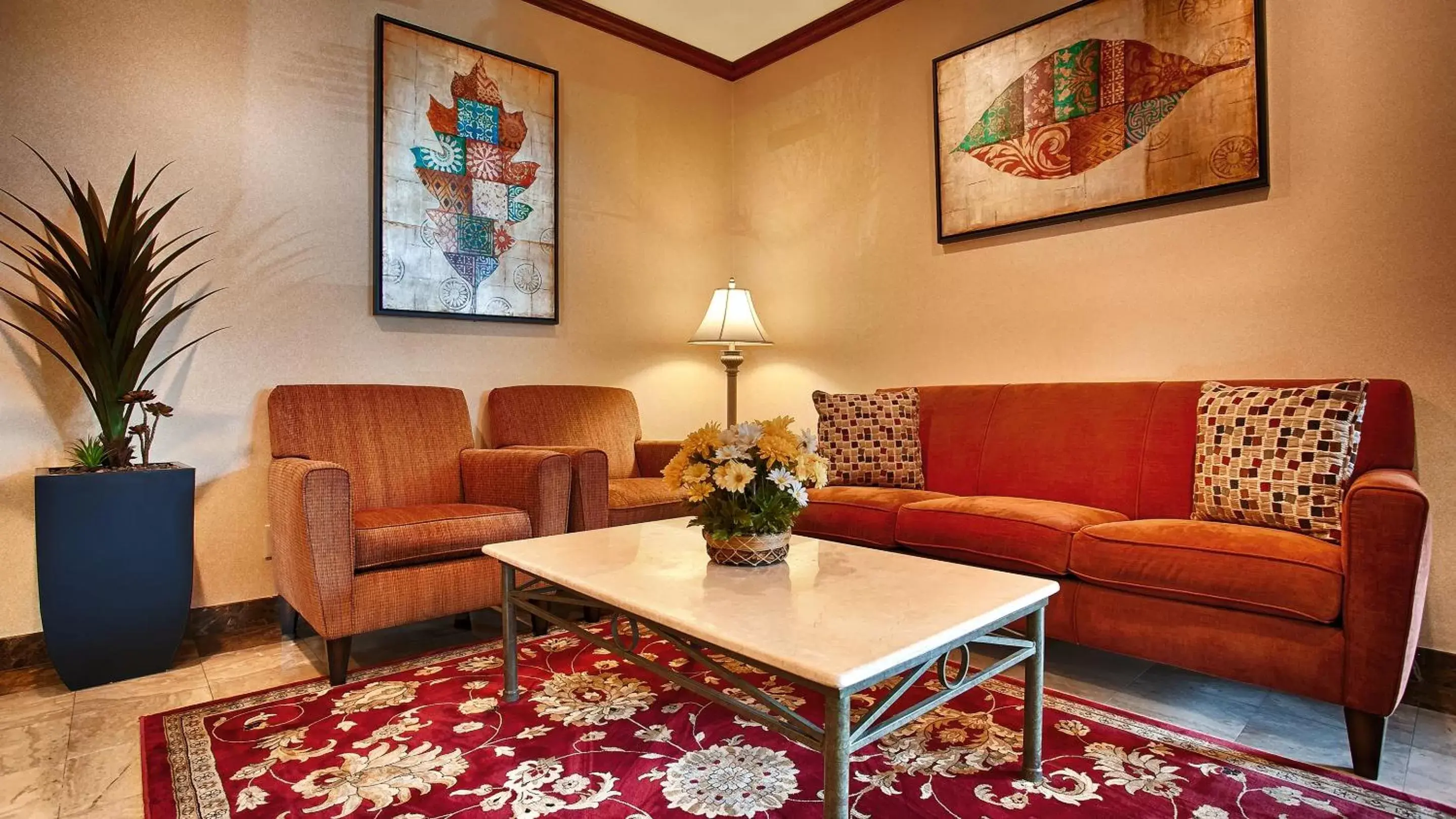 Lobby or reception, Seating Area in Best Western Los Angeles Worldport Hotel