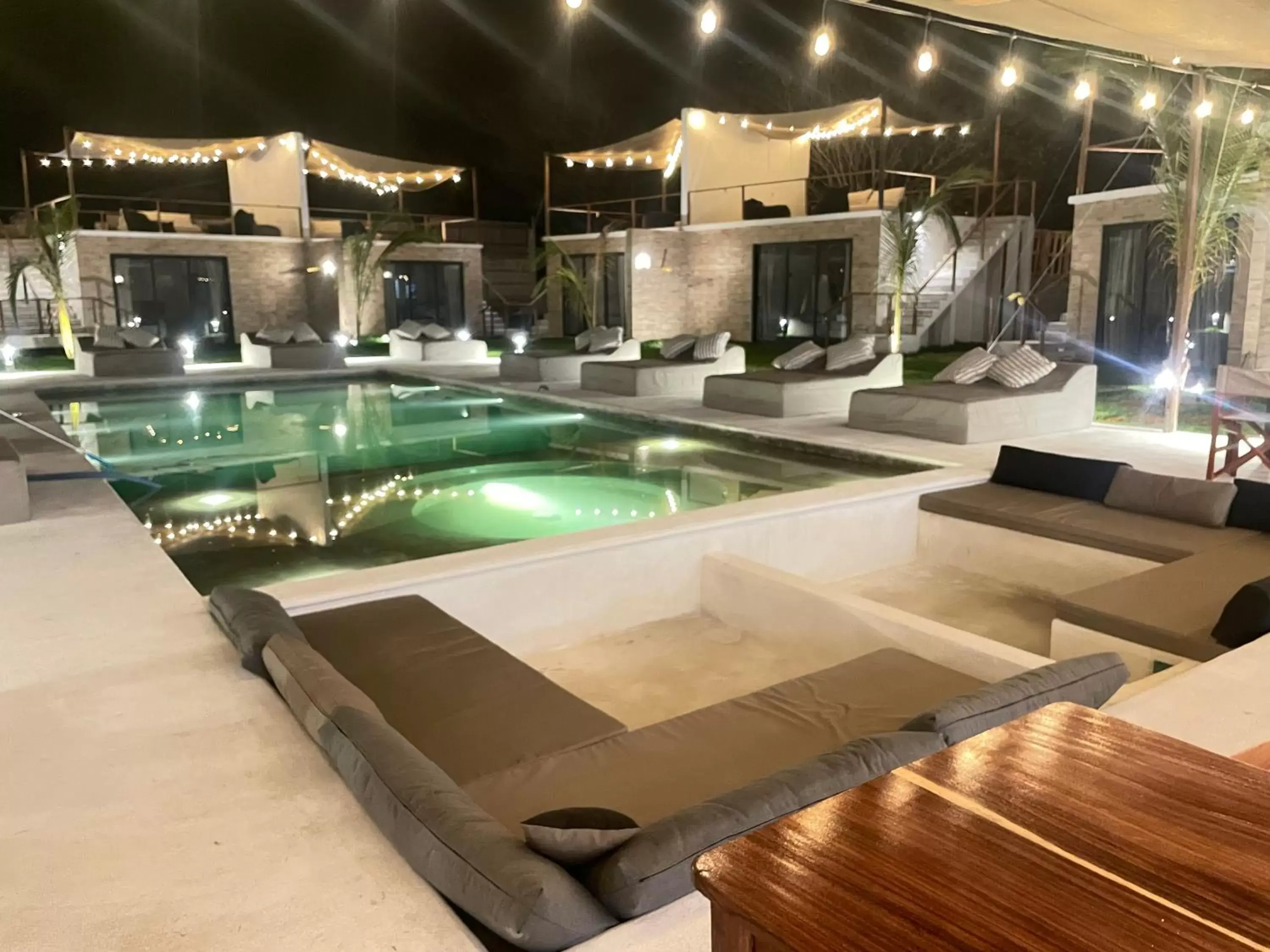 Night, Swimming Pool in Bora Boutique - Adults Only