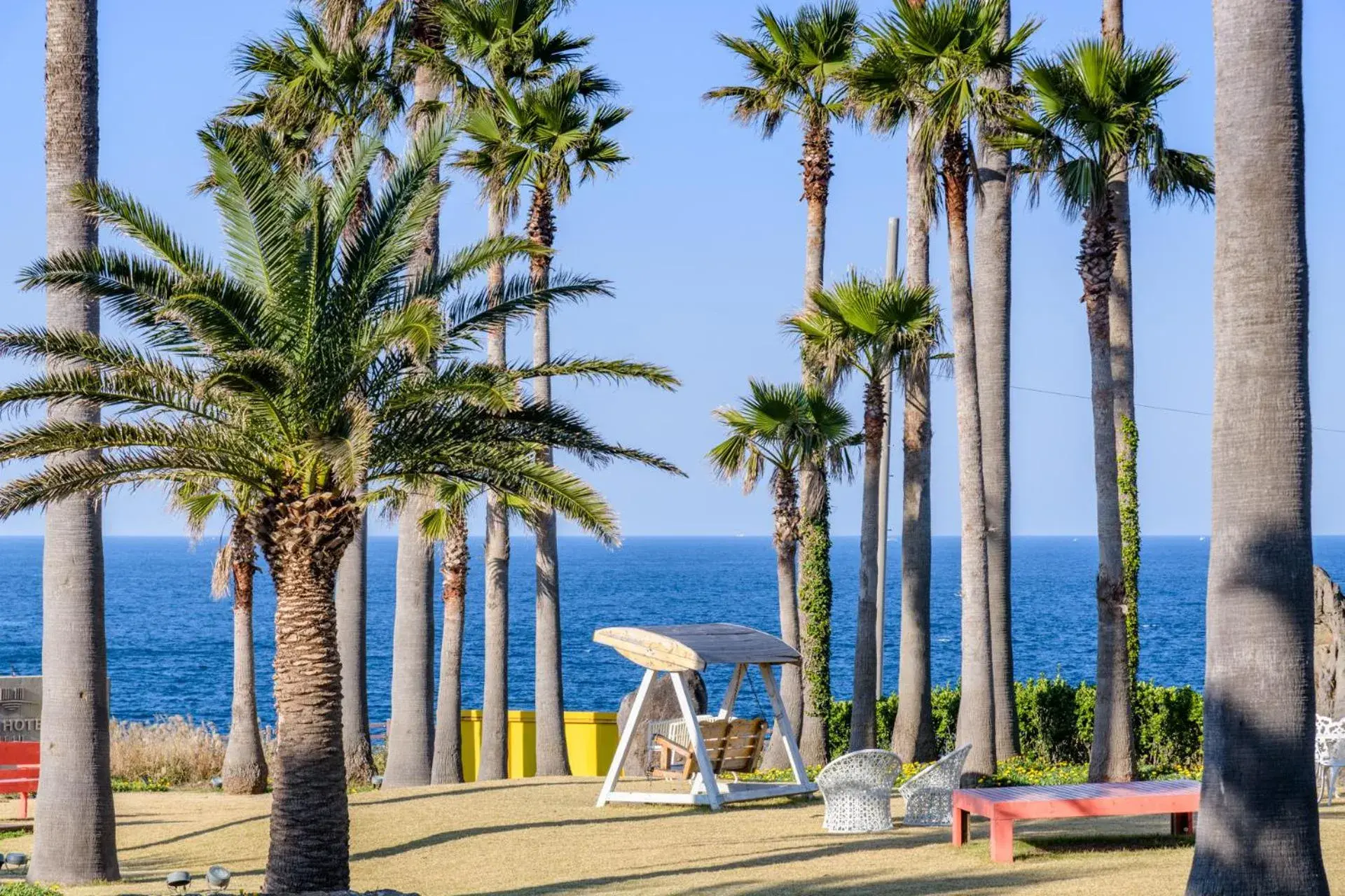 Natural landscape, Sea View in Uni Hotel Jeju