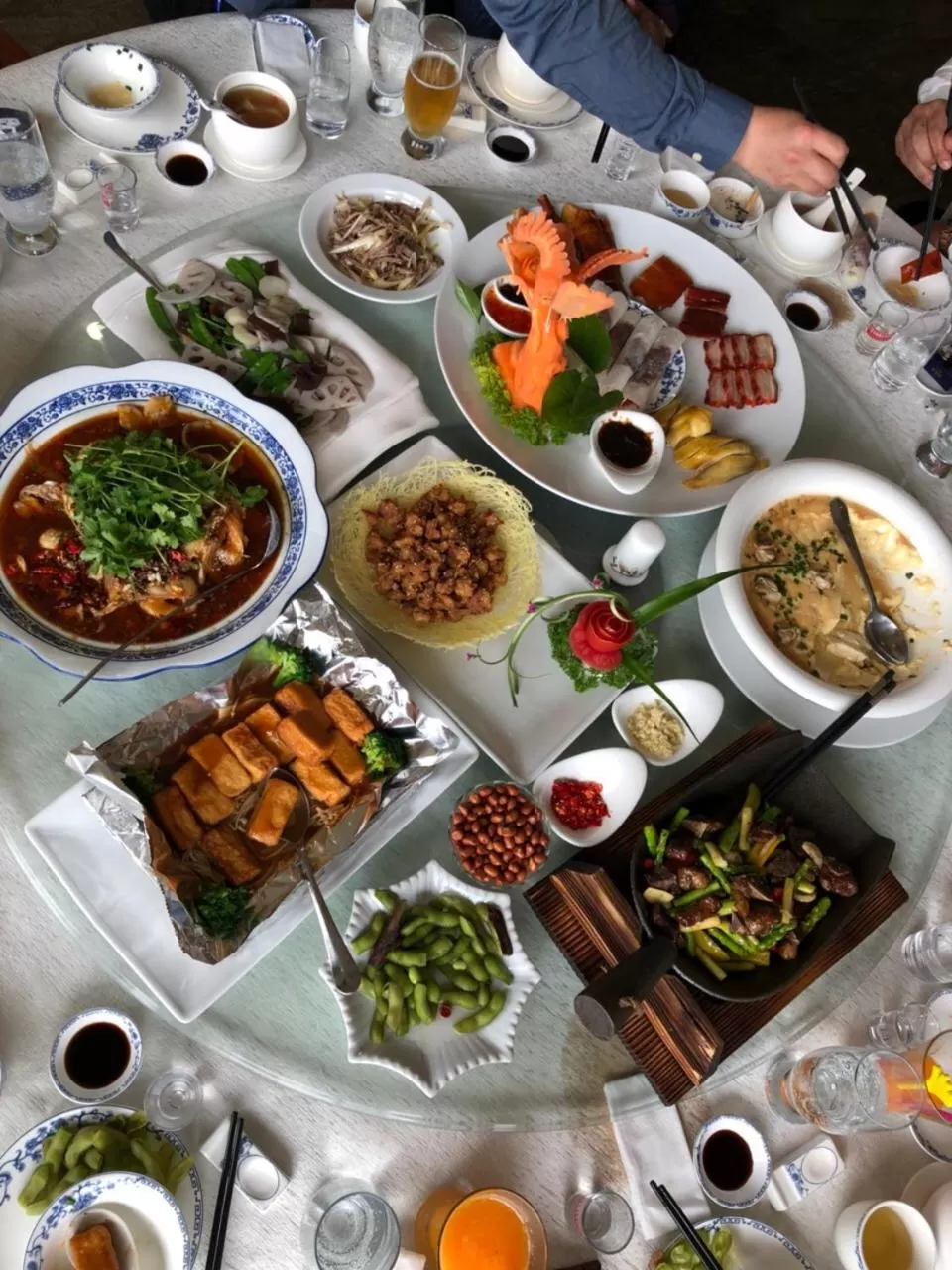 Lunch in Golden Thai binh Hotel