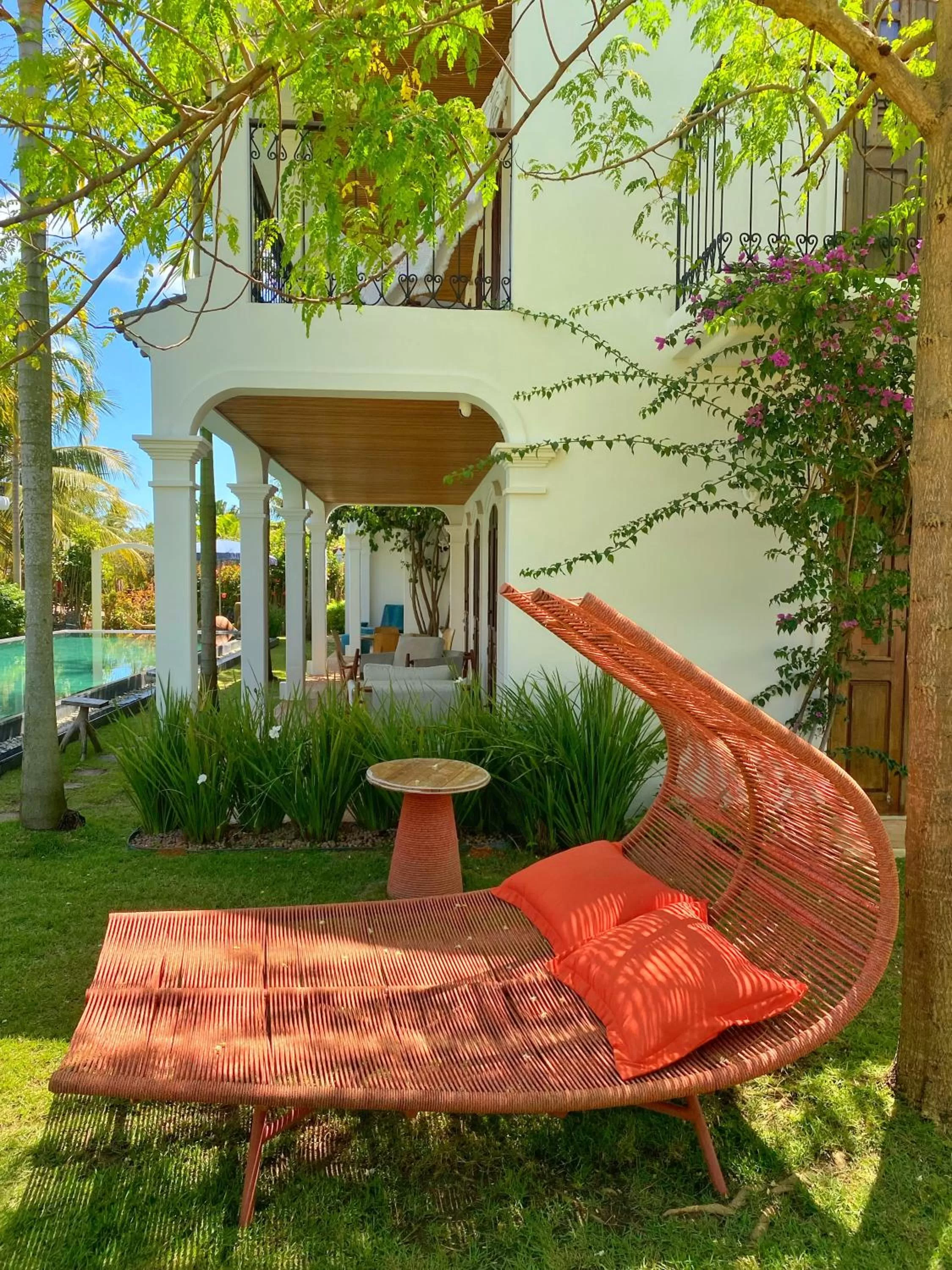 sunbed in Villa Canziani & Donato