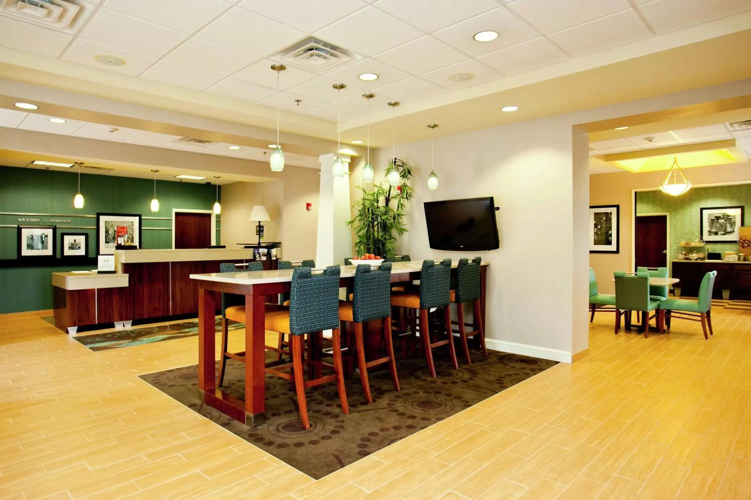Lobby or reception in Hampton Inn Inwood Lobby or reception in Hampton Inn Inwood