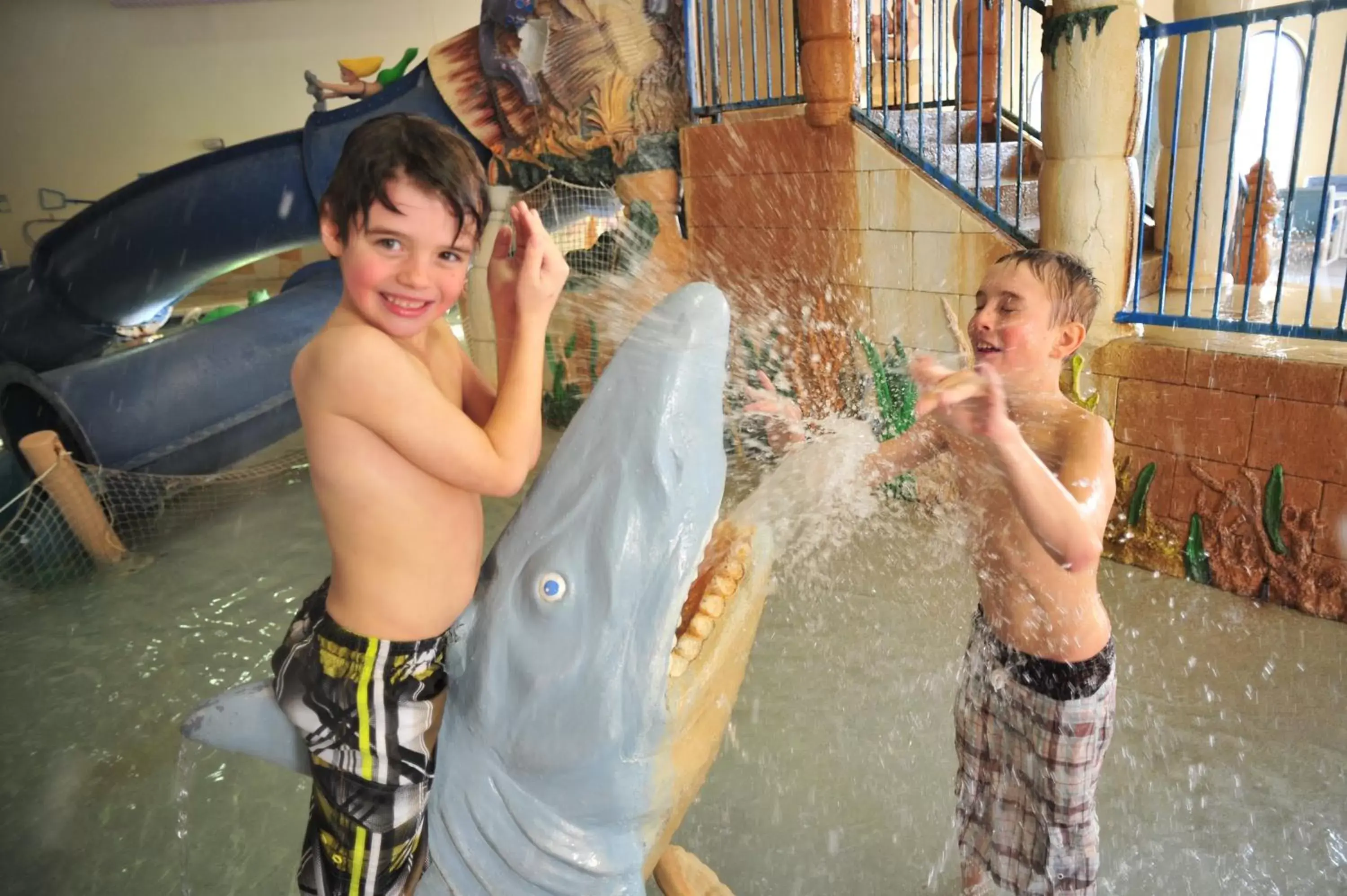 Swimming pool in Atlantis Family Waterpark Hotel