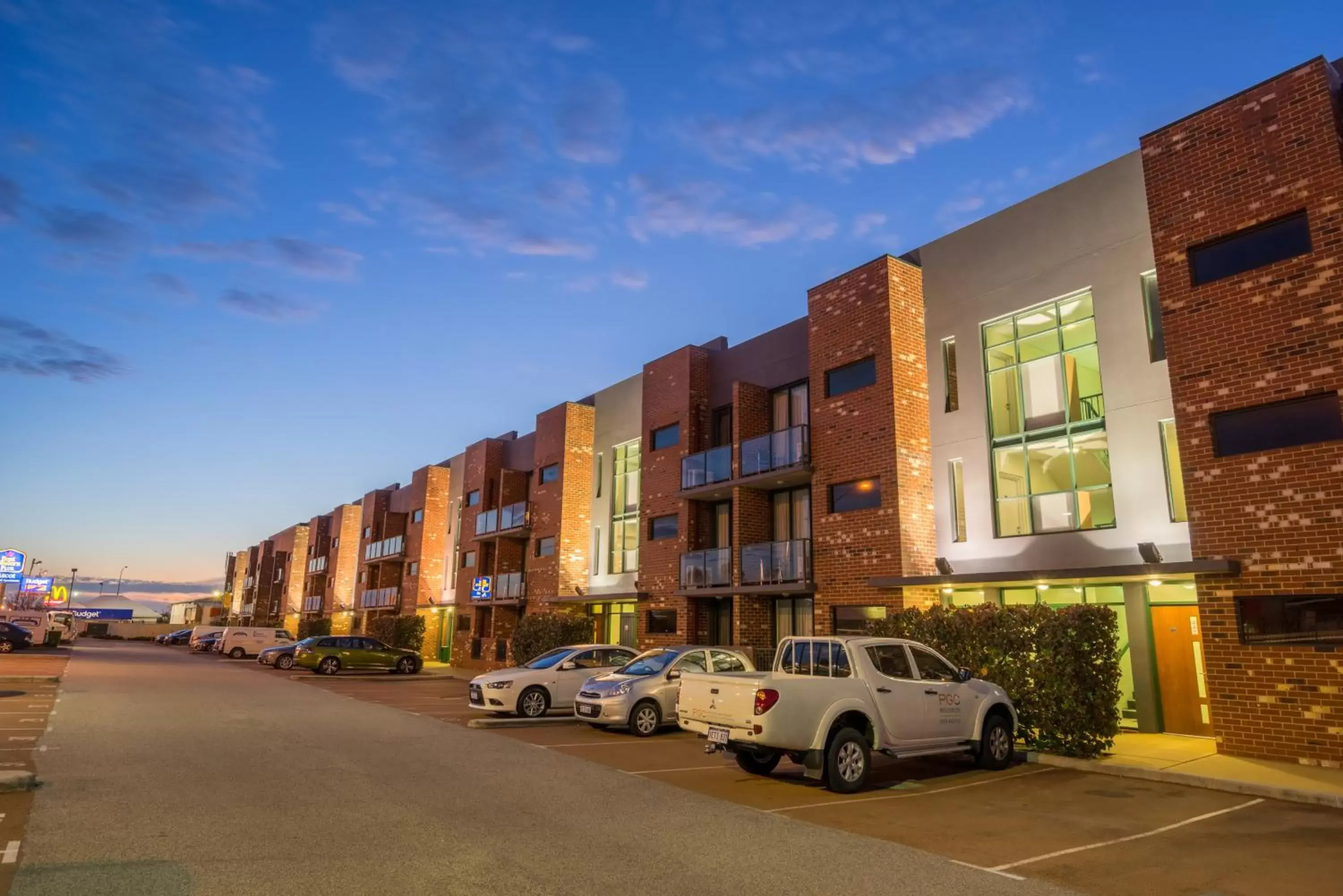 Facade/entrance, Property Building in Perth Ascot Central Apartment Hotel