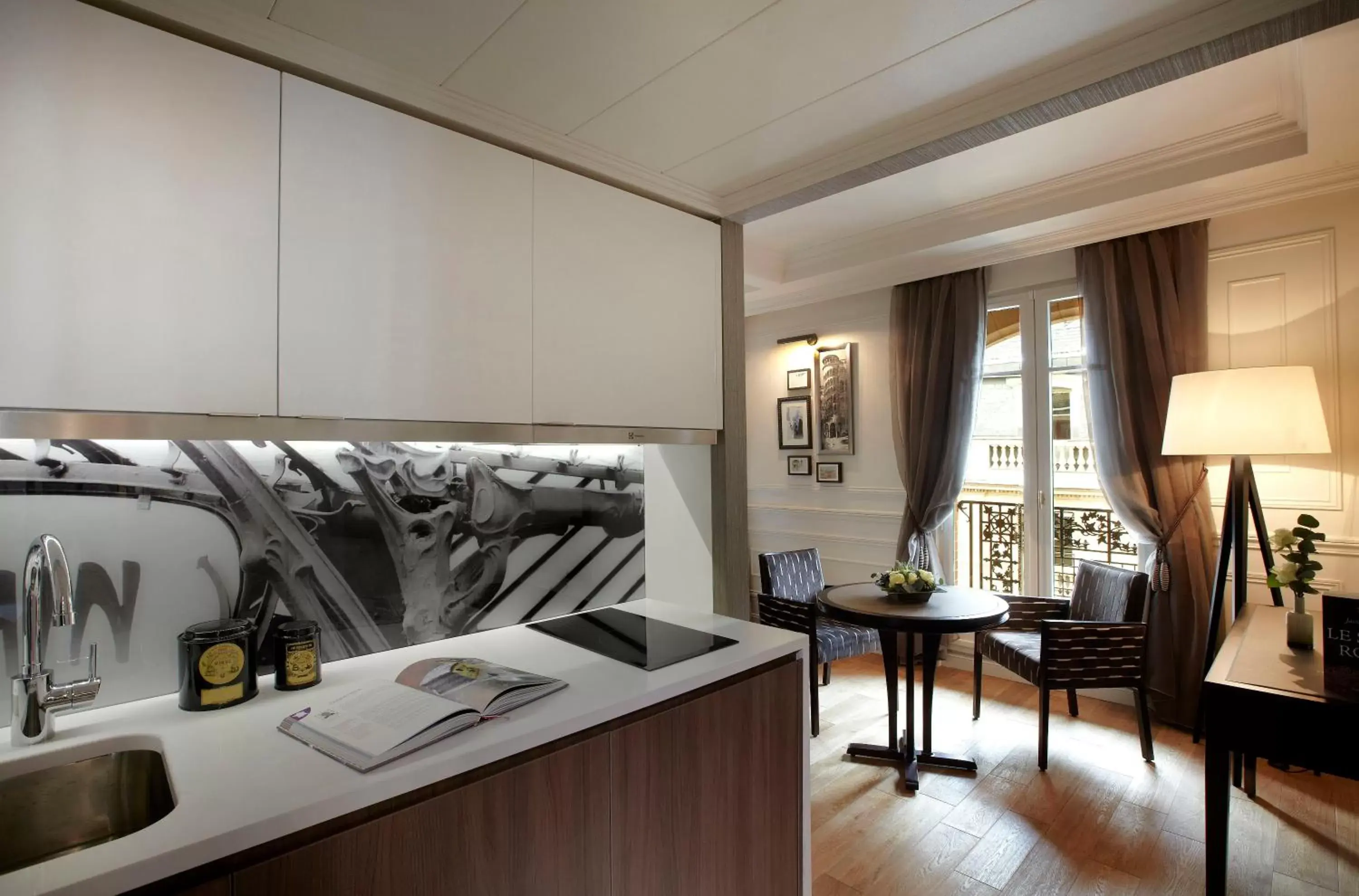 Kitchen or kitchenette, Kitchen/Kitchenette in La Clef Louvre Paris by The Crest Collection