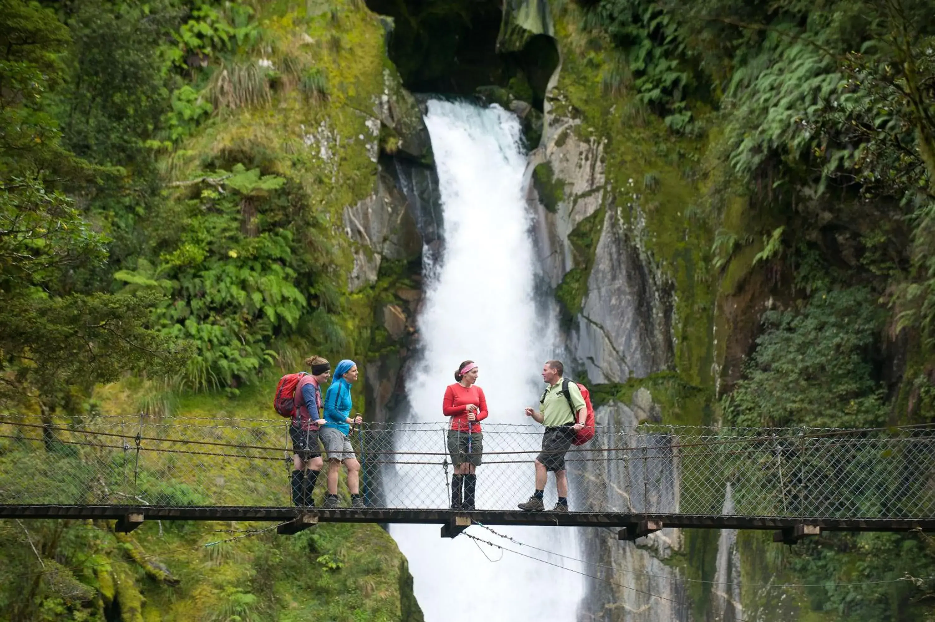 group of guests, Other Activities in Fiordland Lodge