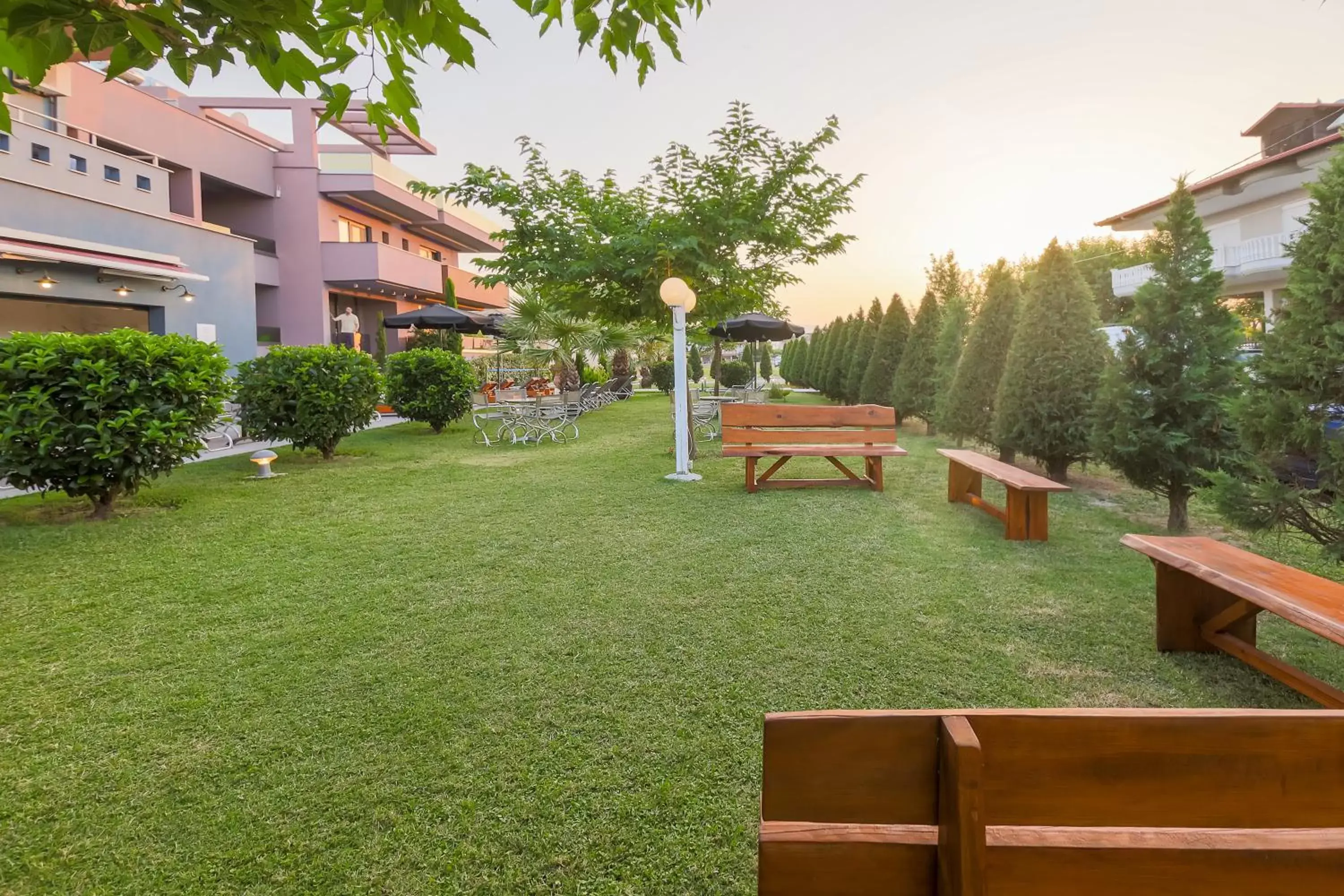 Garden in Hotel Yakinthos