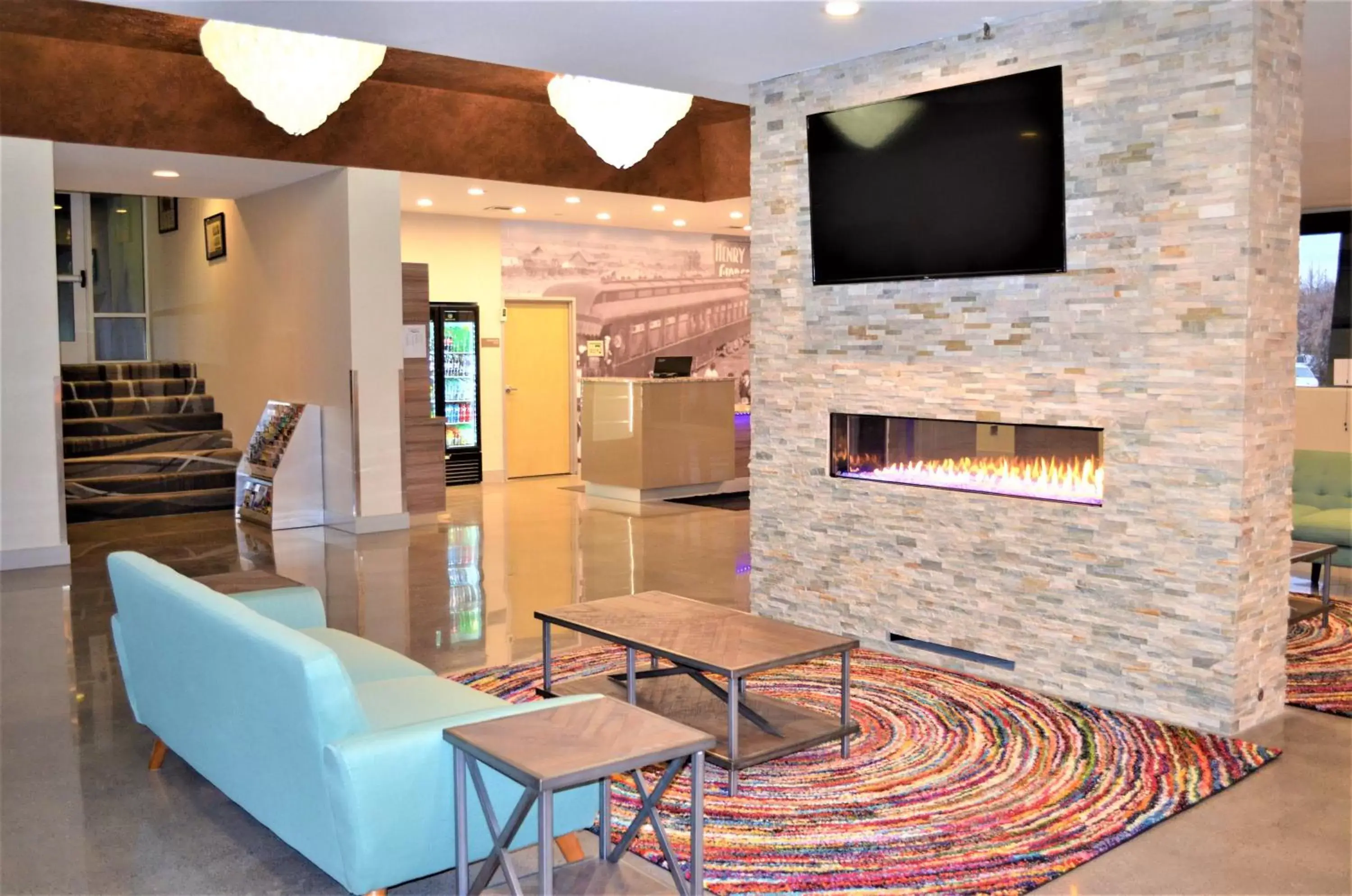 TV and multimedia, Seating Area in Richland Riverfront Hotel, Ascend Hotel Collection