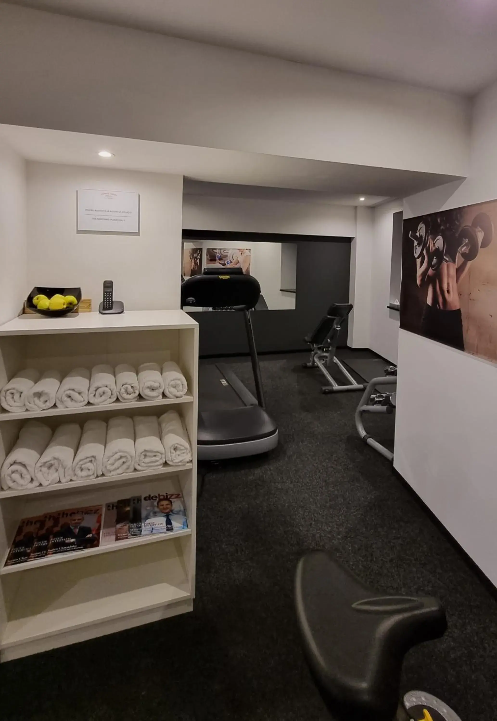 Fitness centre/facilities in Vienna House Easy By Wyndham Airport Bucharest